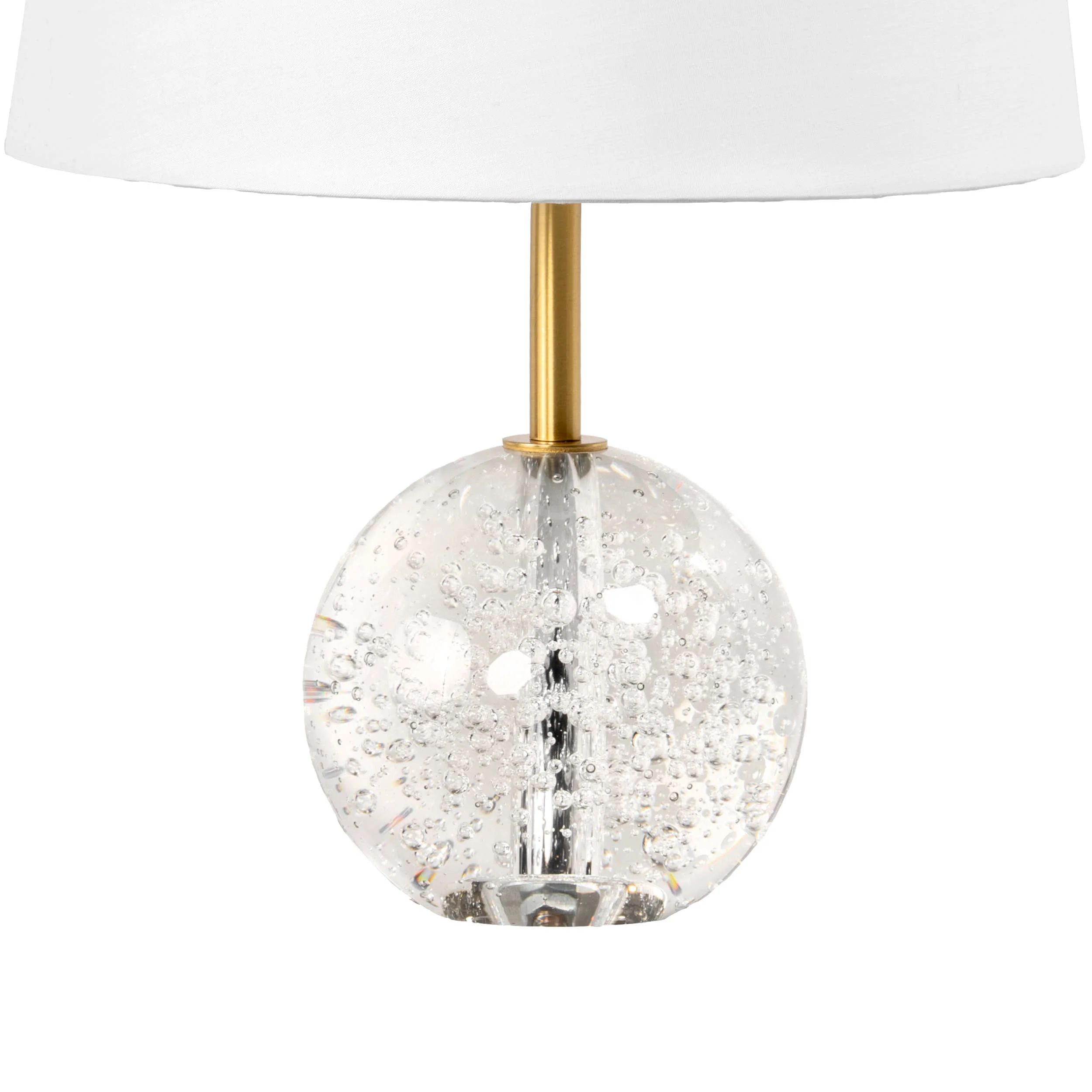 17-inch Crystal Ball Table Lamp | Clear - Image 3