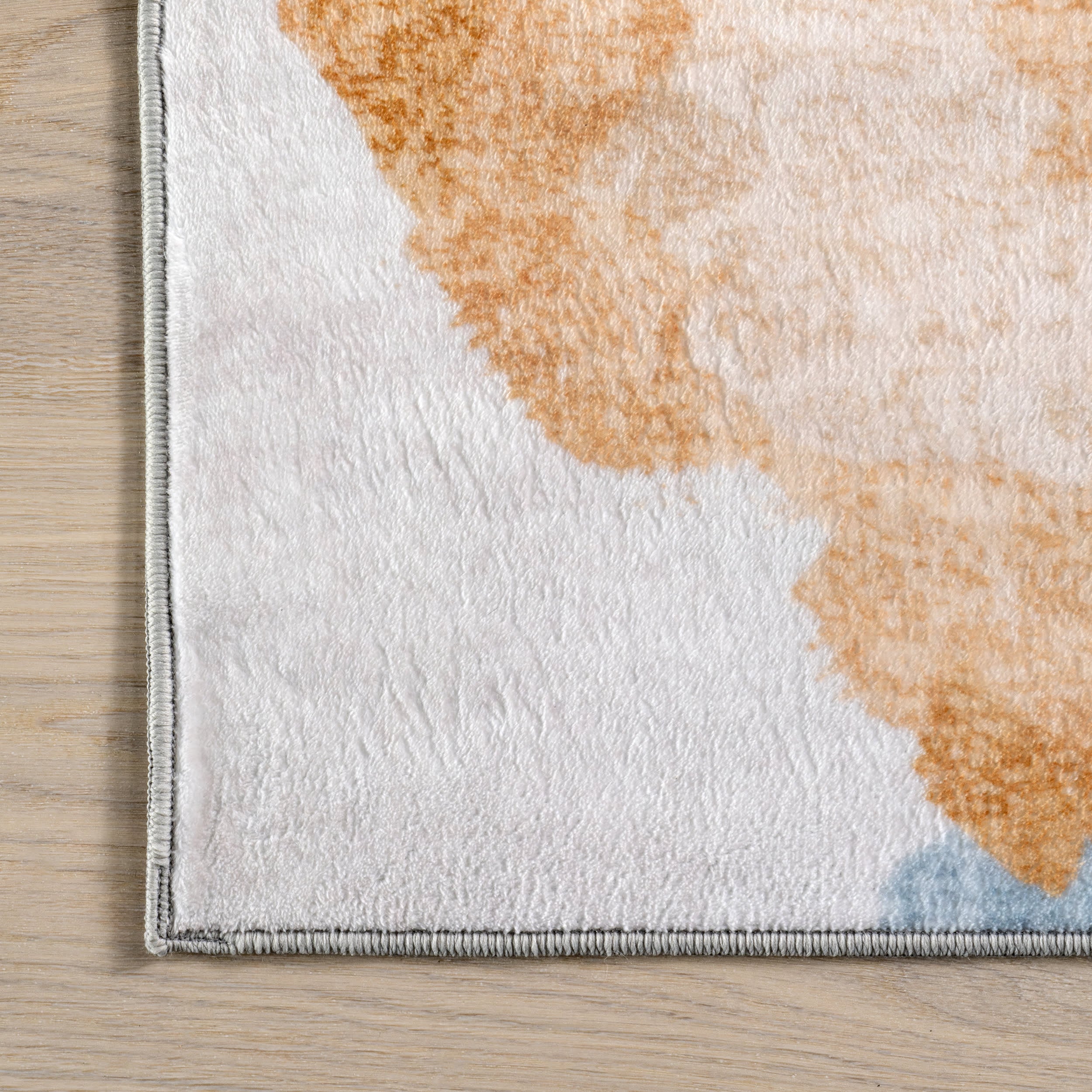 Solene Abstract Washable Rug | Multicolor - Image 4