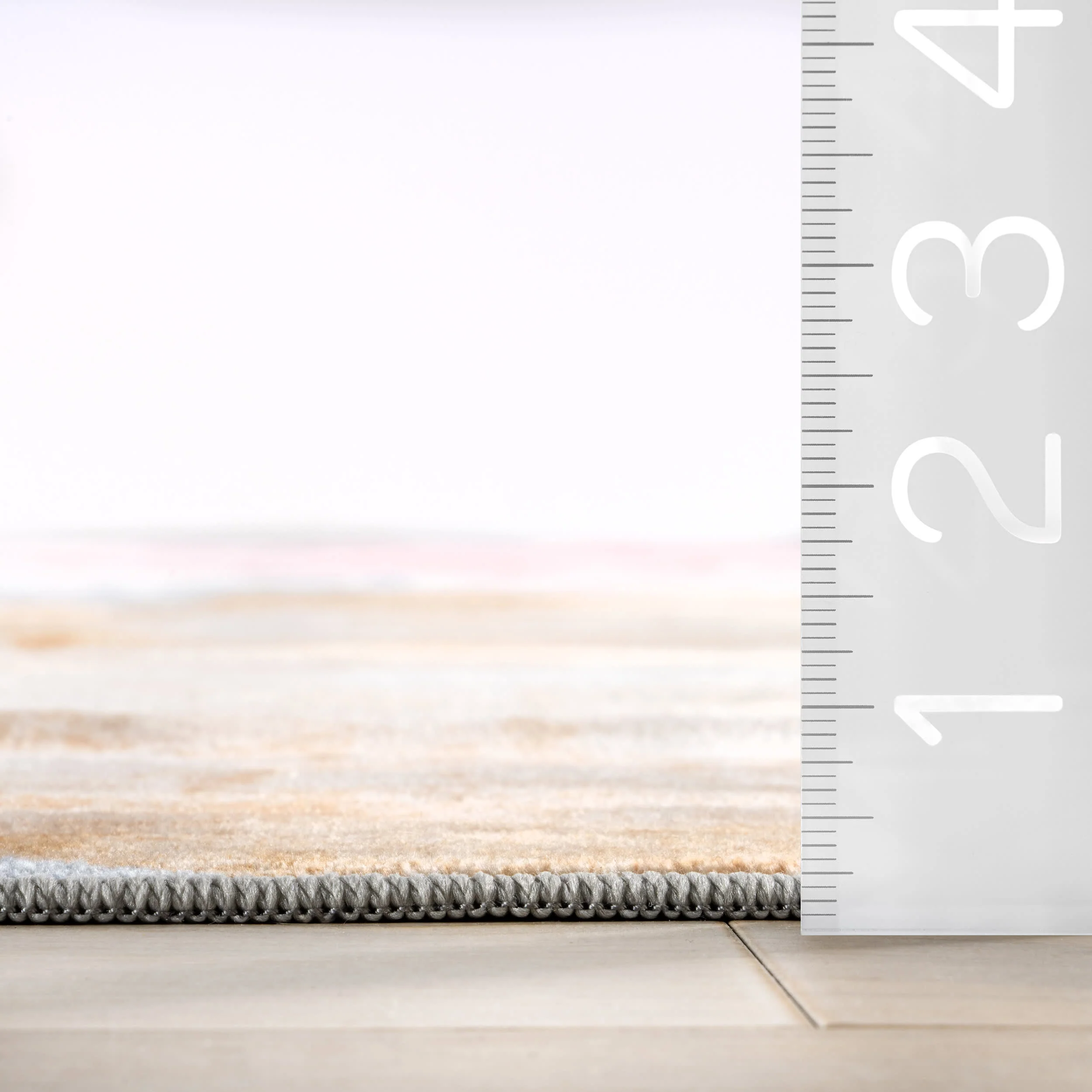 Solene Abstract Washable Rug | Multicolor - Image 6