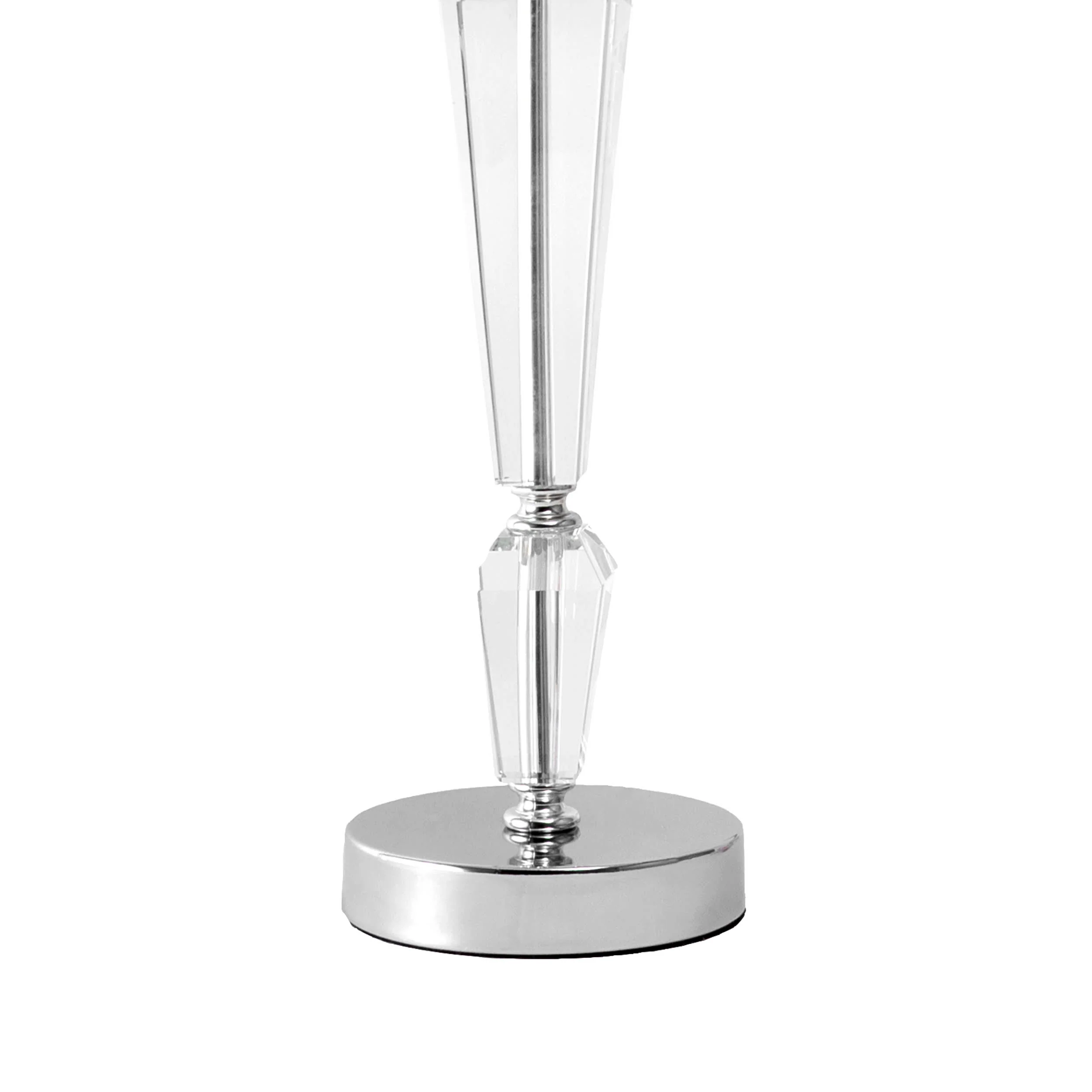 21-inch Crystal Tapered Spire Table Lamp | Clear - Image 3