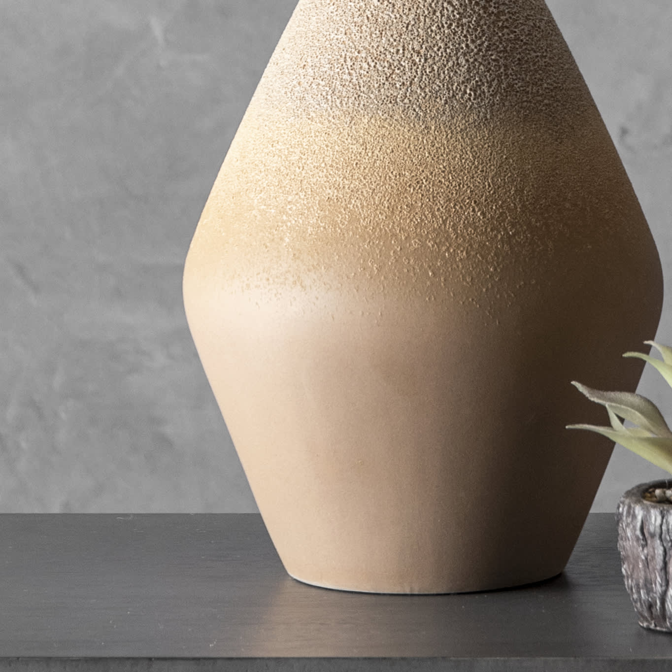 24-inch Ombre Glass Vase Table Lamp | Antique - Image 3