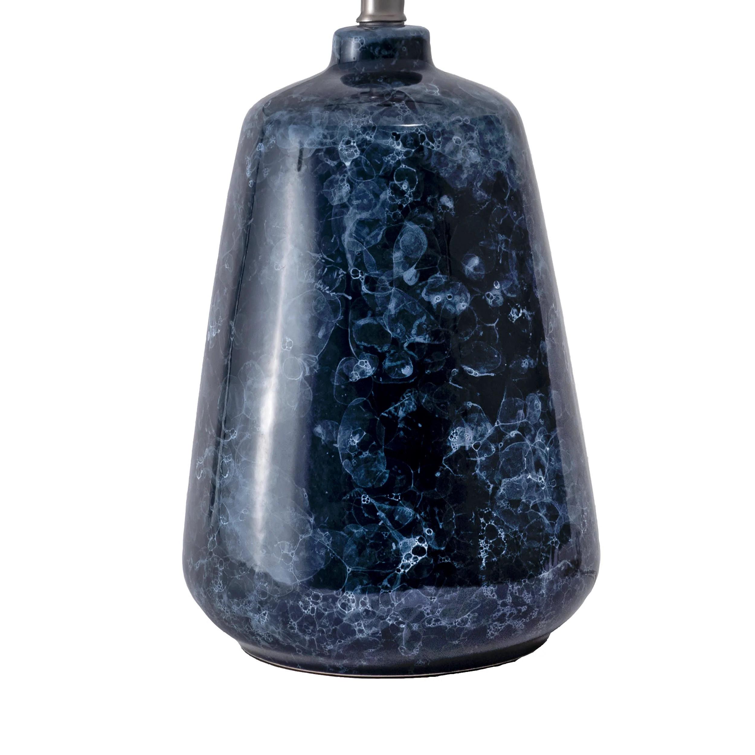 27-inch Zelda Ceramic Table Lamp | Navy - Image 3