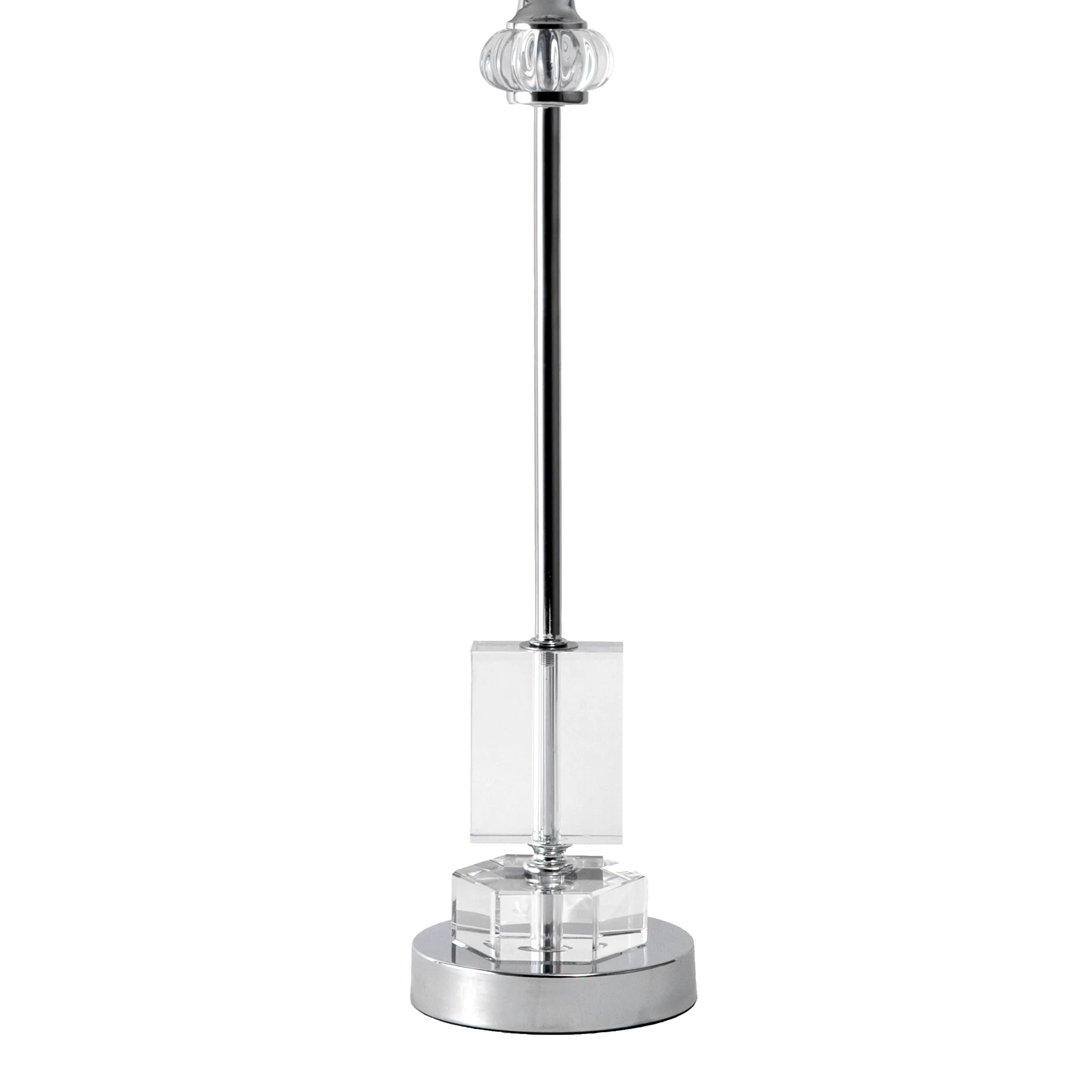 28-inch Crystal Spectre Pole Table Lamp | Clear - Image 3