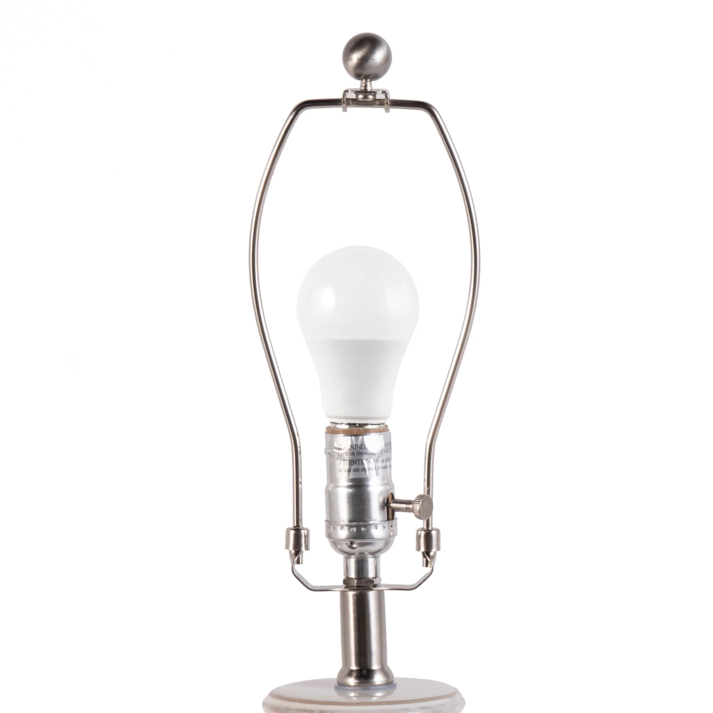 28-inch Ridged Ceramic Standard Table Lamp | Cream - Image 5