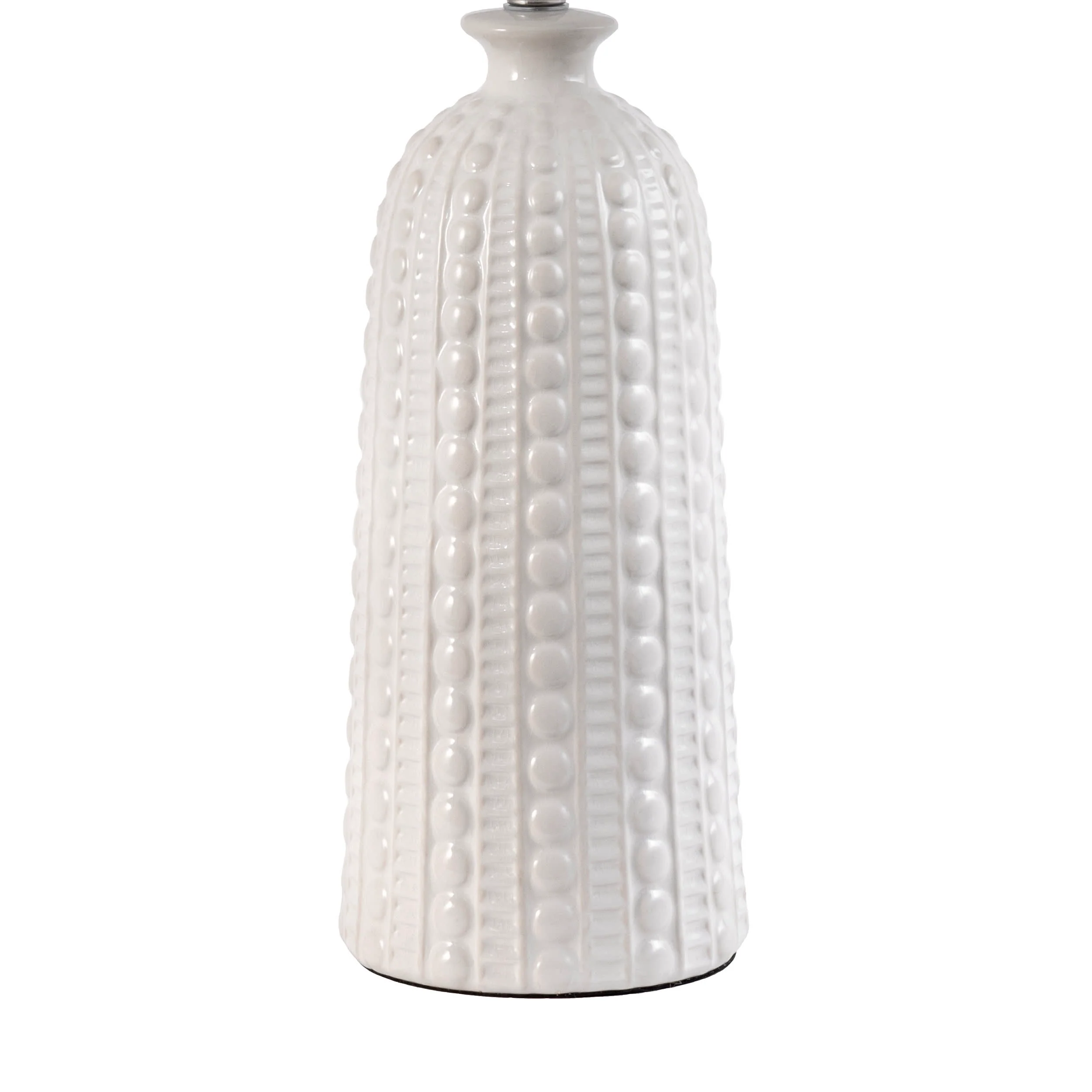 30-inch Polona Ceramic Table Lamp | Cream - Image 4