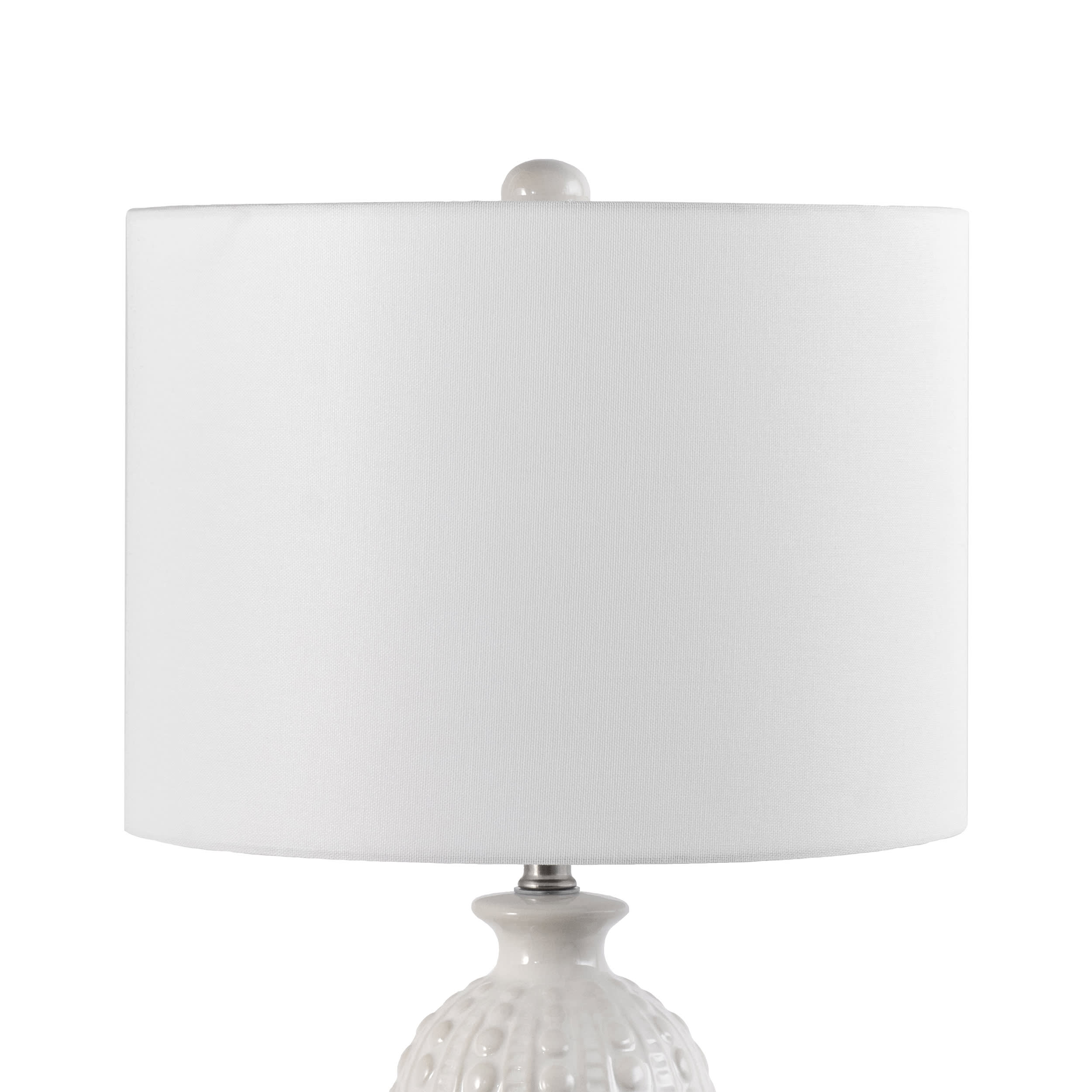 30-inch Polona Ceramic Table Lamp | Cream - Image 6