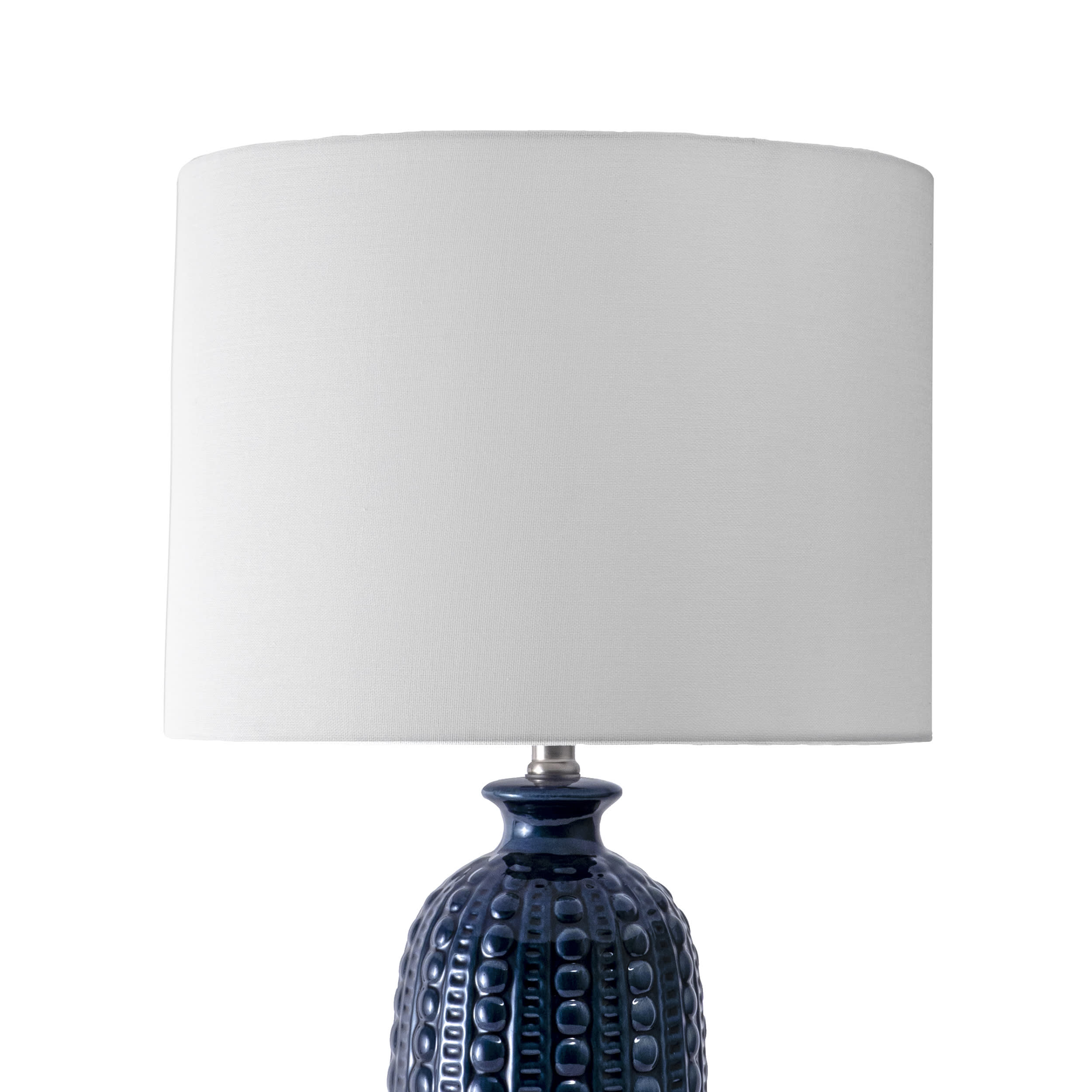 30-inch Polona Ceramic Table Lamp | Navy - Image 5