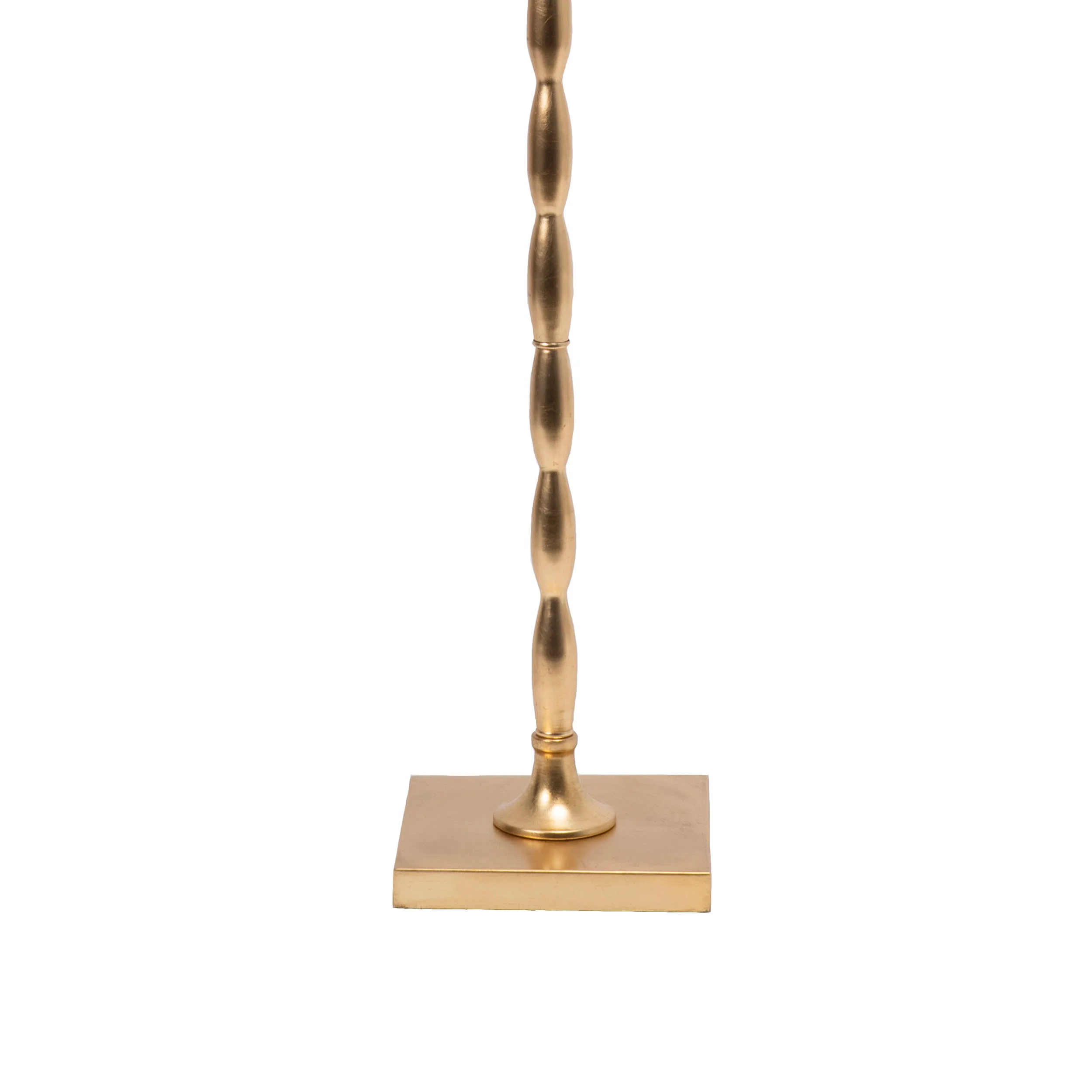 65-inch Rippled Iron Staff Floor Lamp | Brass - Image 3