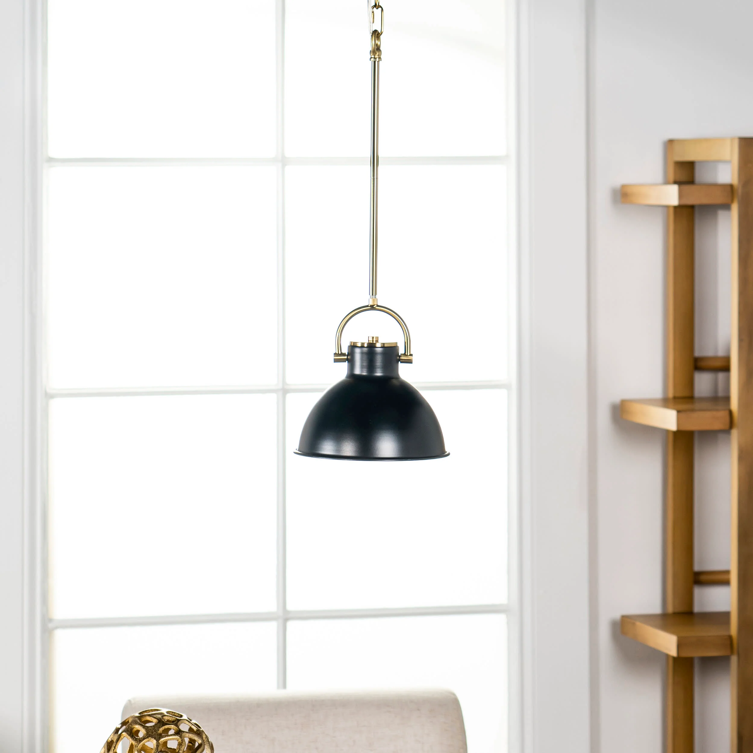 83-inch Steel Bell Pendant Lamp | Black - Image 4