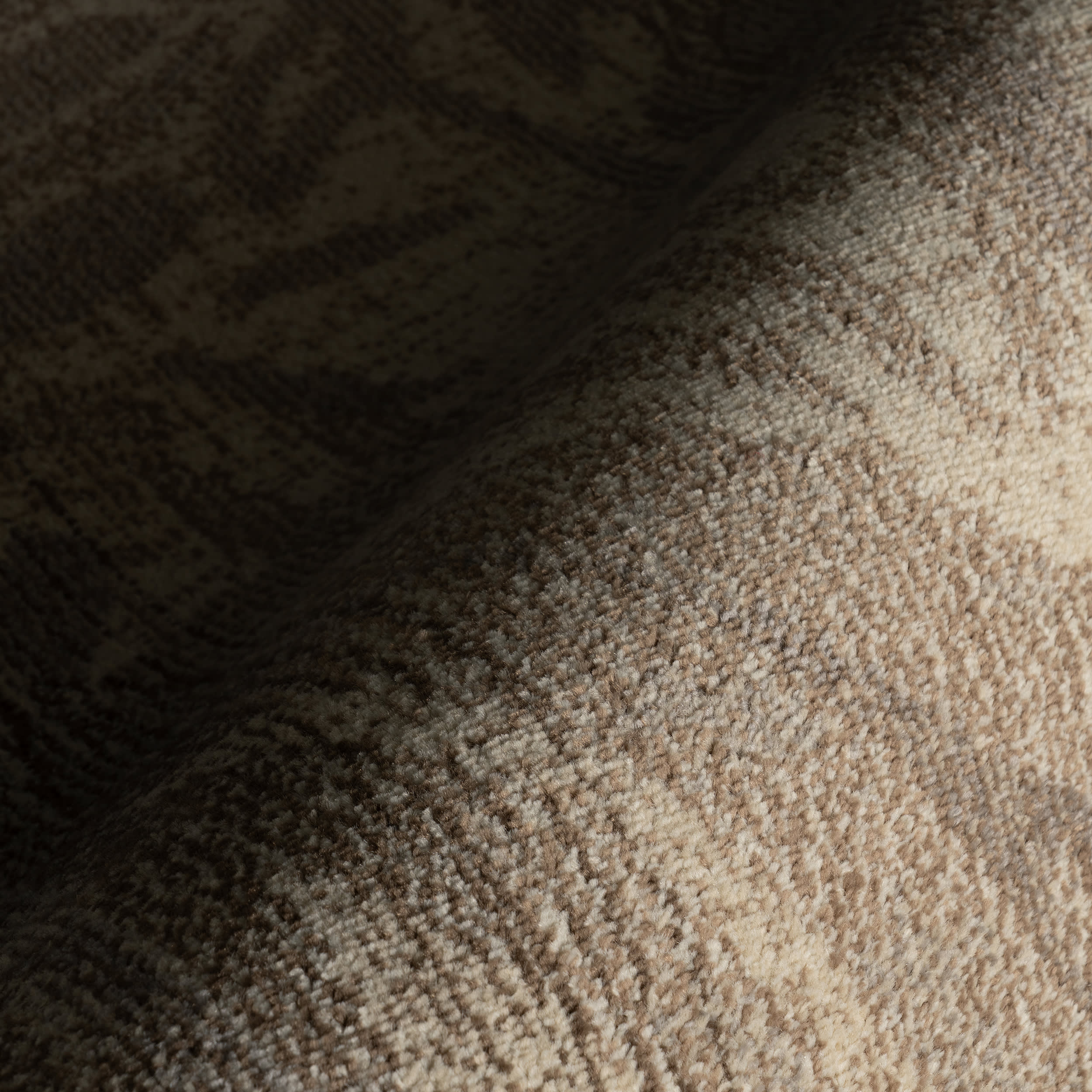 Abstract Floral Rug | Grey - Image 3