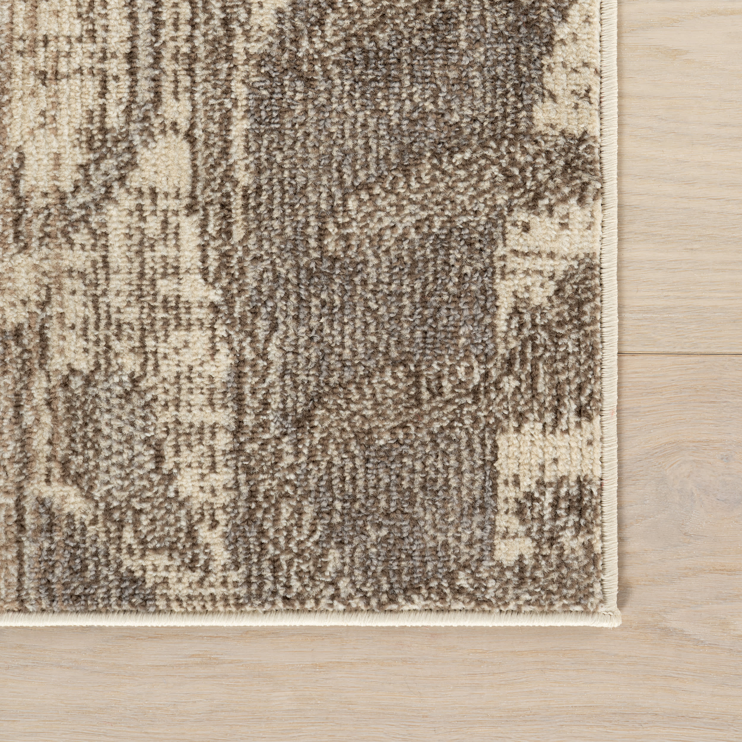 Abstract Floral Rug | Grey - Image 4