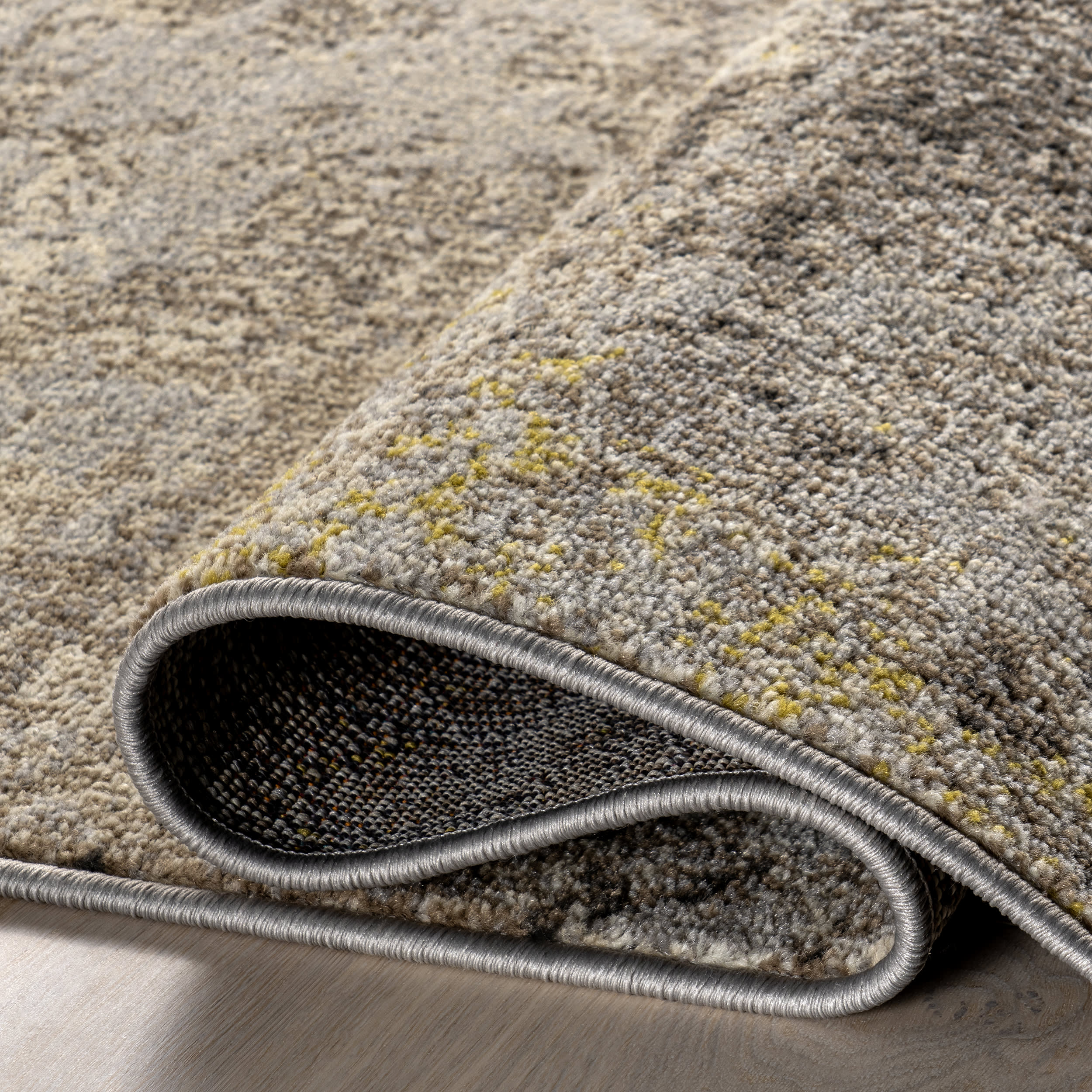 Abstract Nebula Rug | Beige - Image 9