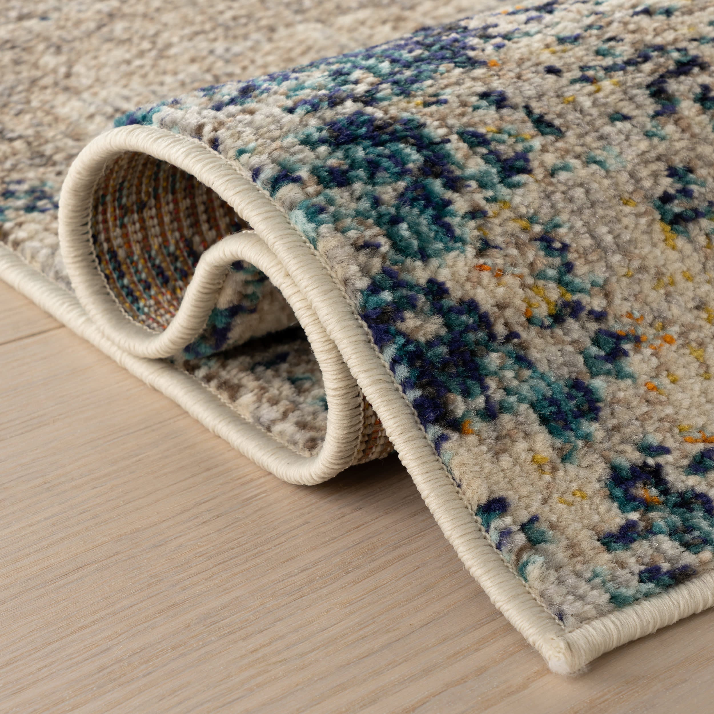 Abstract Nebula Rug | Blue - Image 11