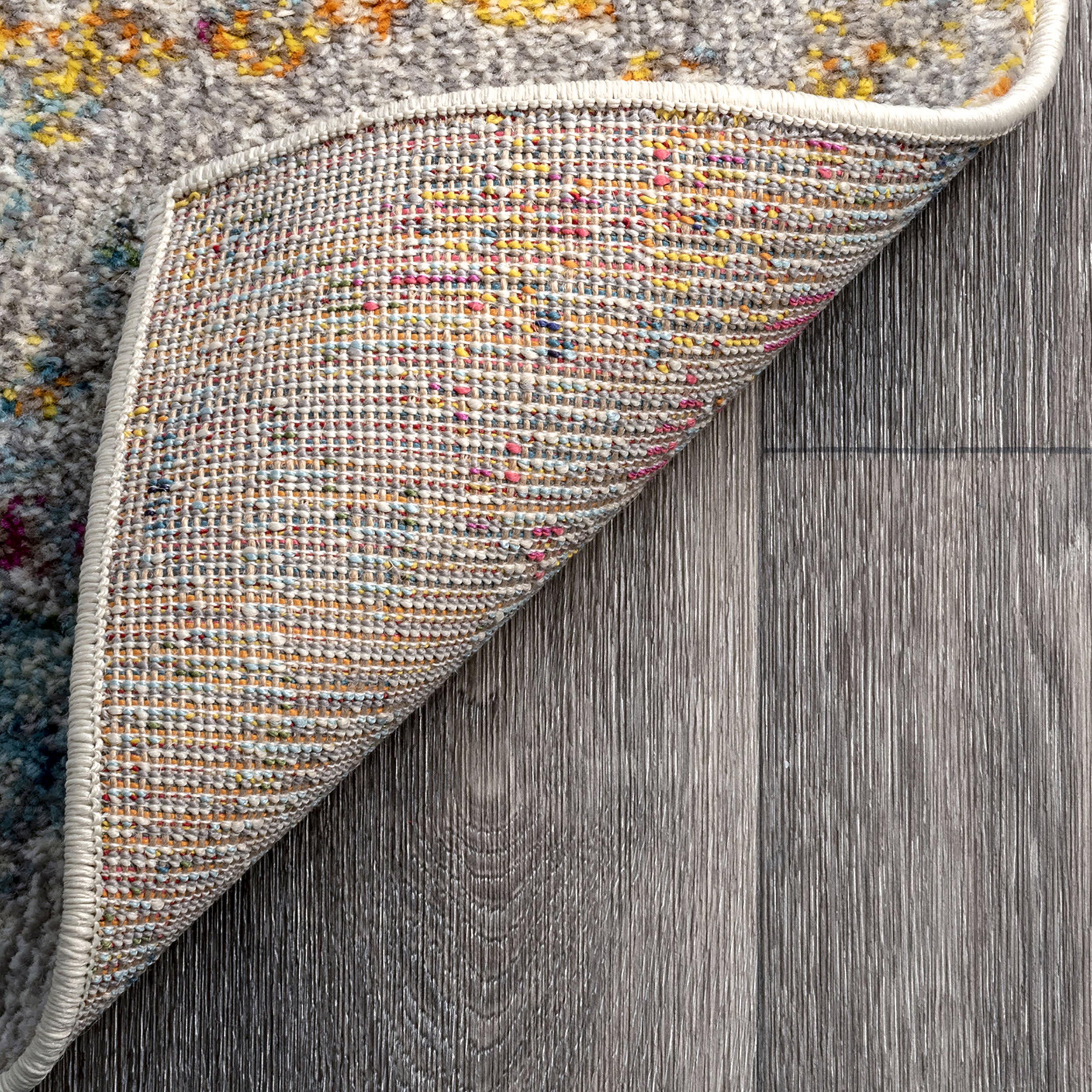 Abstract Nebula Rug | Multicolor - Image 5