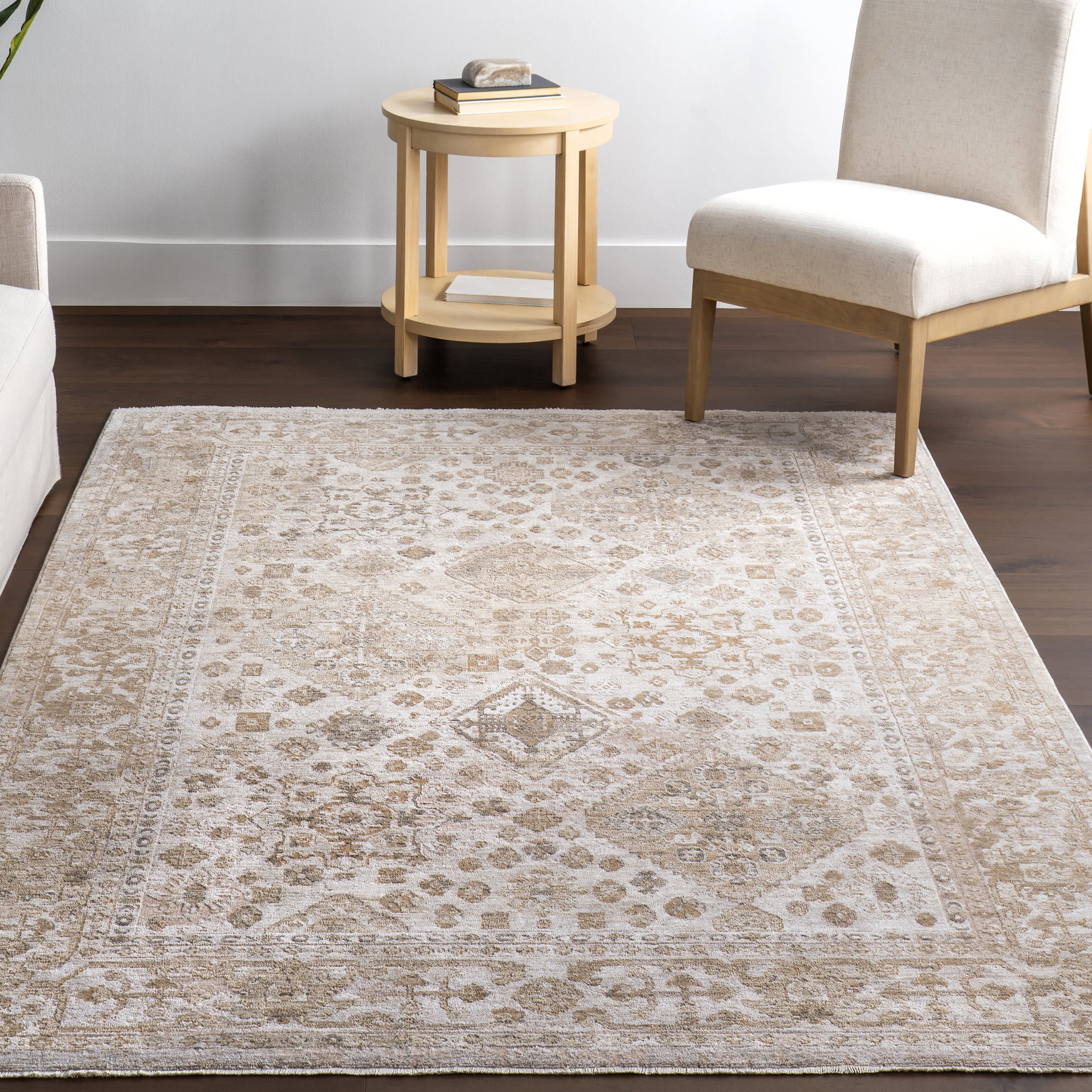 Adah Vintage Rug | Taupe - Image 5