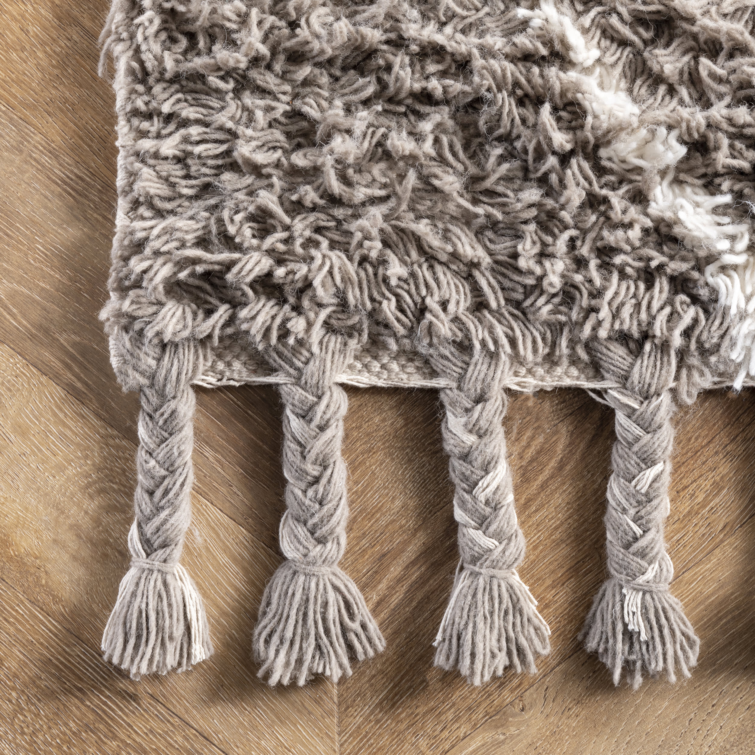 Adair Shag Rug | Grey - Image 3