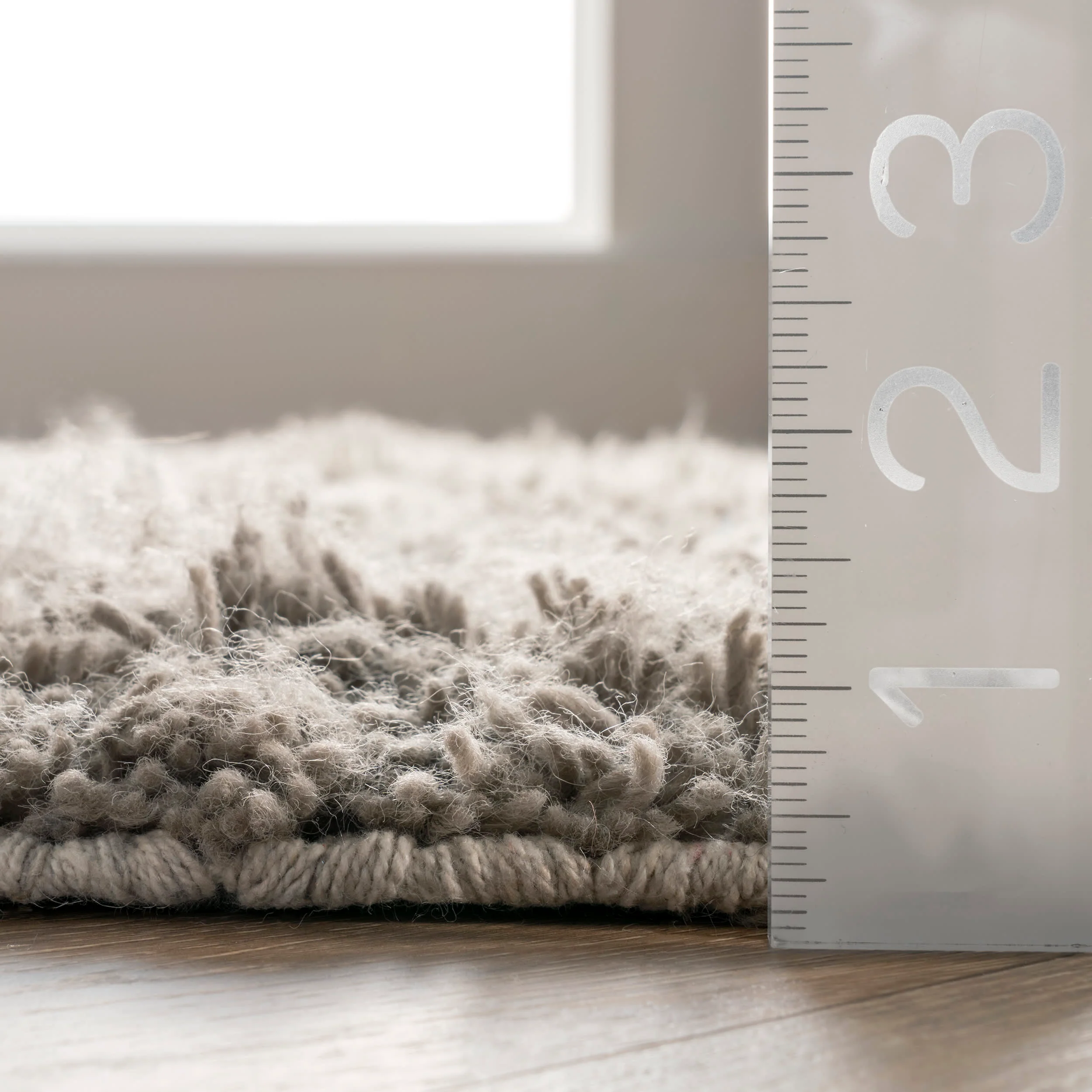 Adair Shag Rug | Grey - Image 5