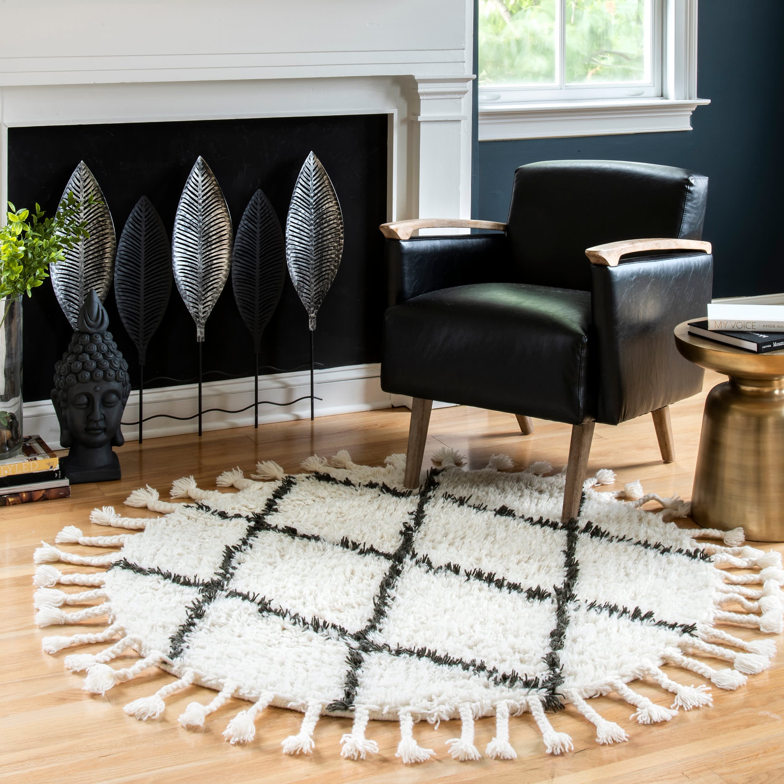 Adair Shag Rug | Natural - Image 2