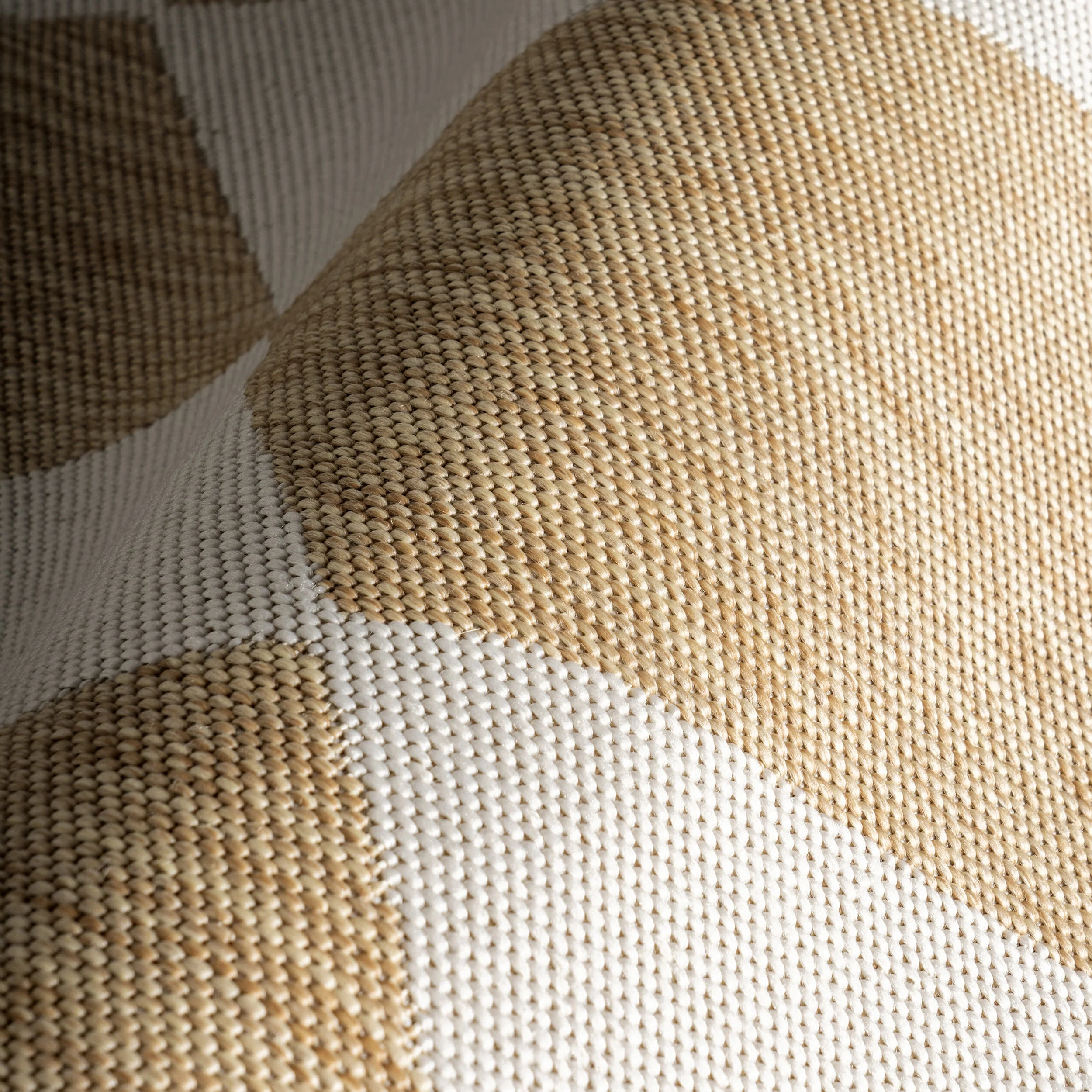 Adelaide Harlequin Indoor/Outdoor Rug | Tan - Image 3