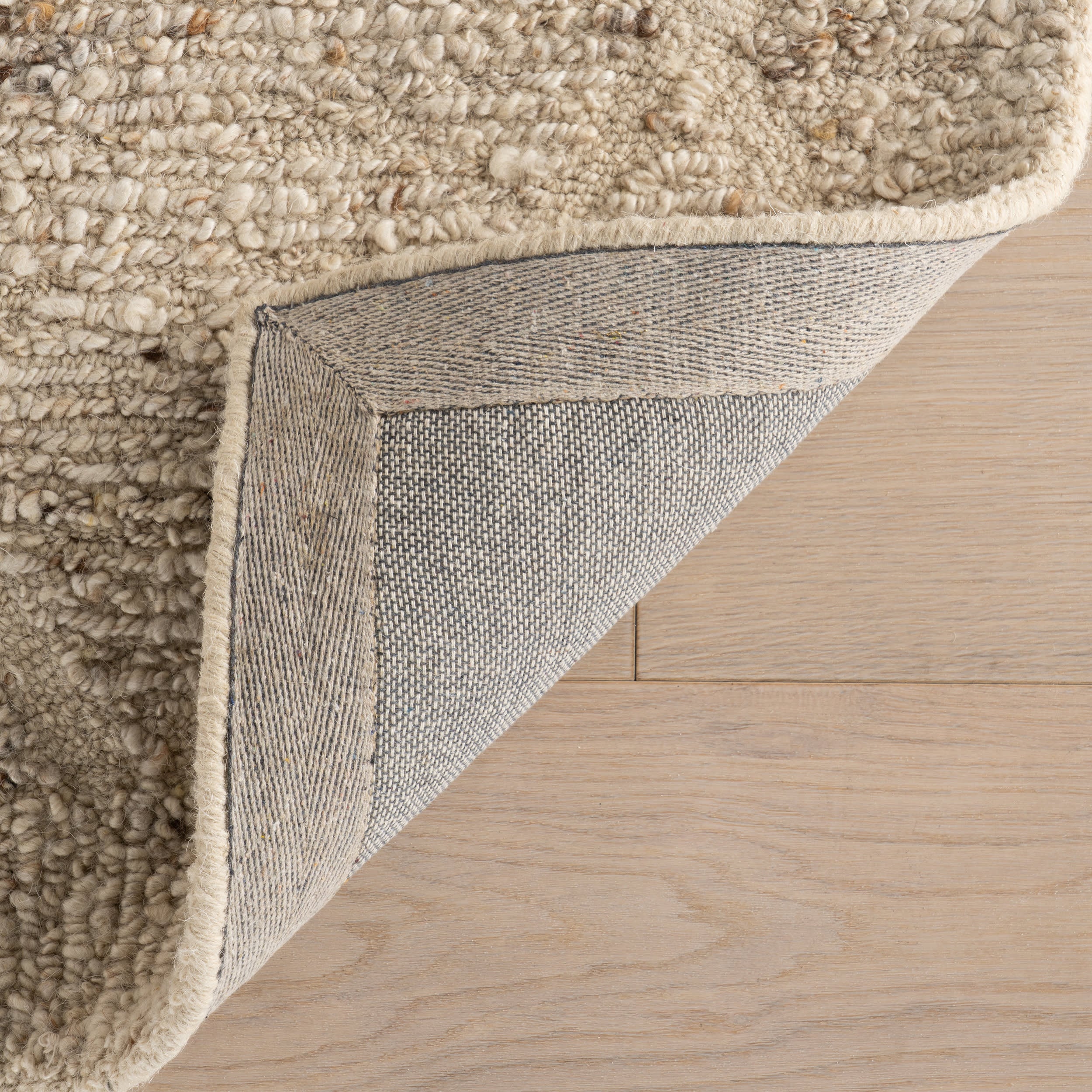Afra Trellis Bohemian Hand Tufted Wool Rug | Sand - Image 8