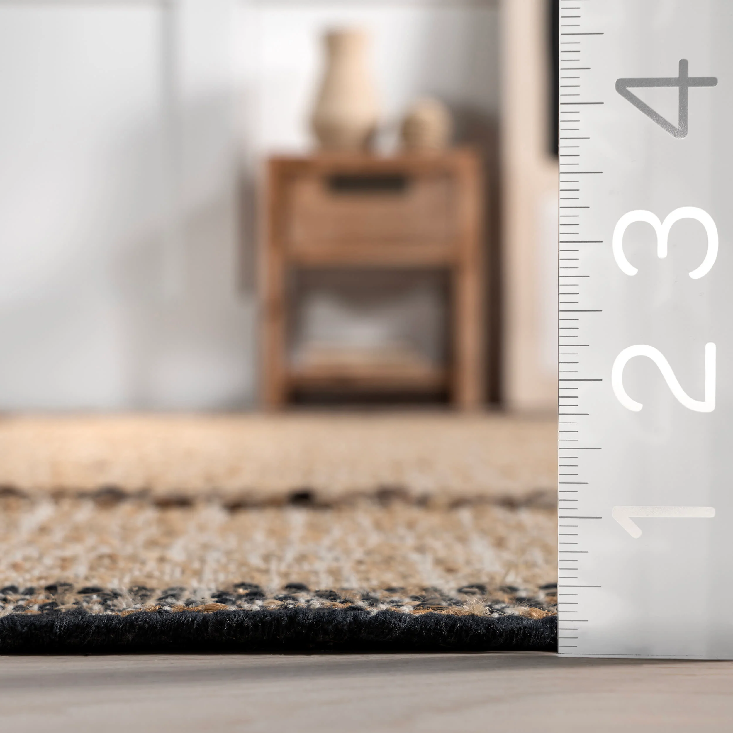 Agora Jute and Wool Rug | Natural - Image 4