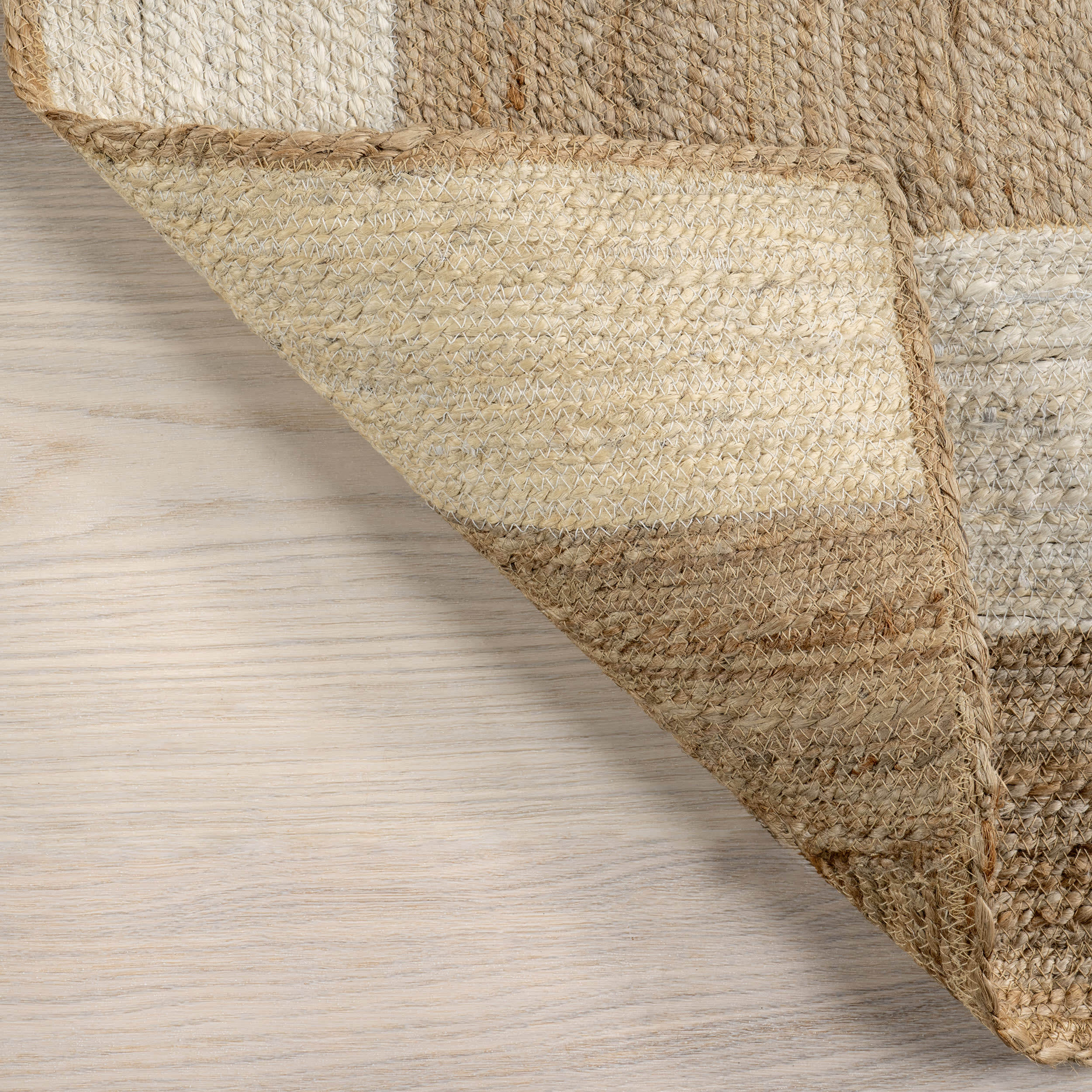 Akia Geometric Rug | Natural - Image 6