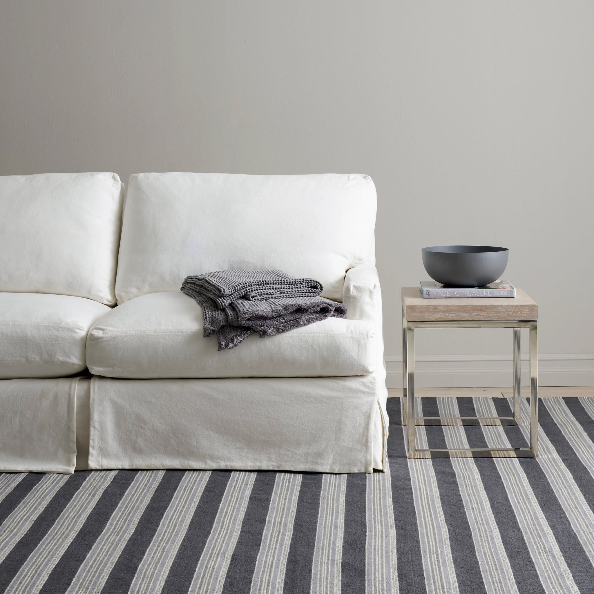 Akono Handwoven Indoor/Outdoor Rug | Grey - Image 3