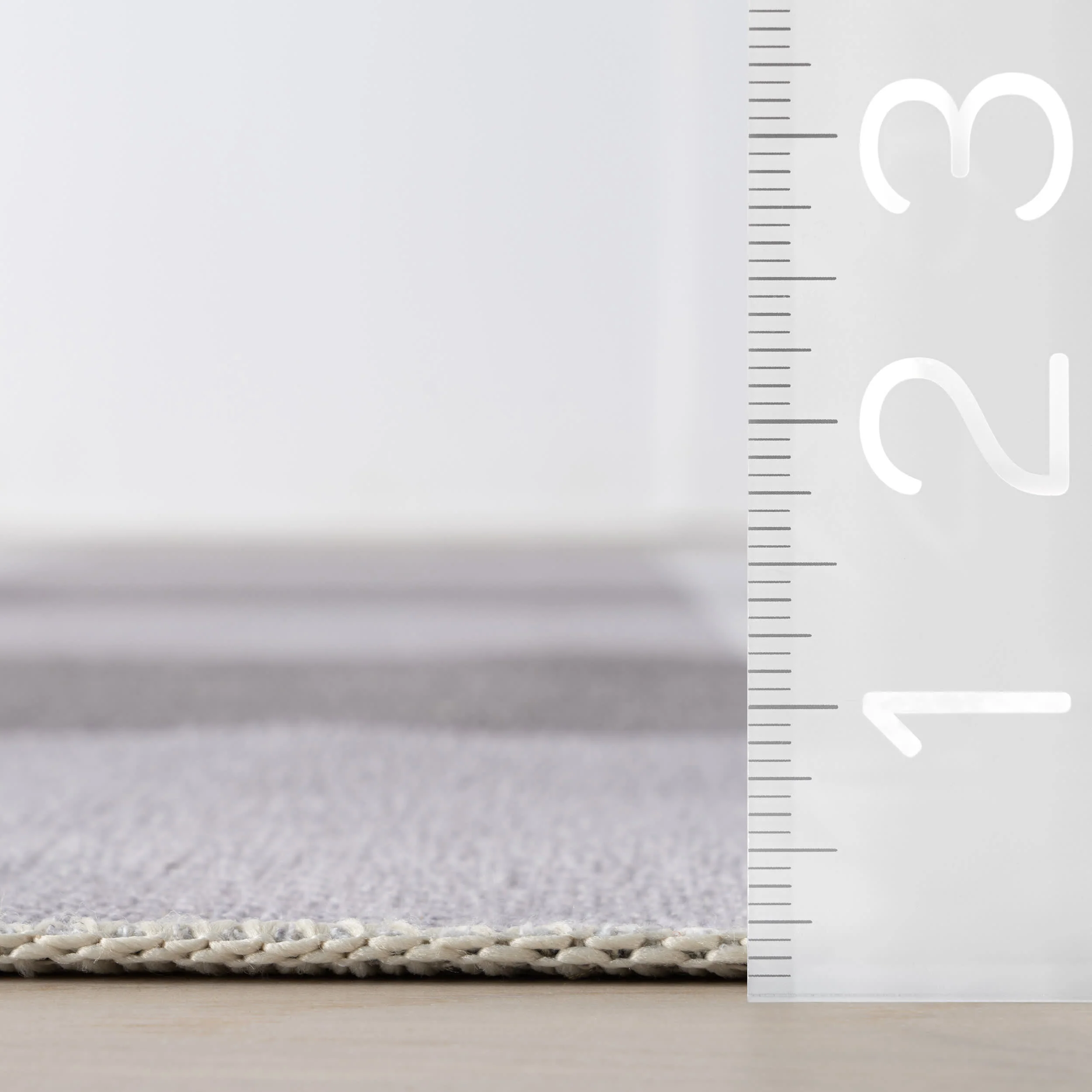 Alanna Buffalo Plaid Spill Proof Washable Rug | Grey - Image 6
