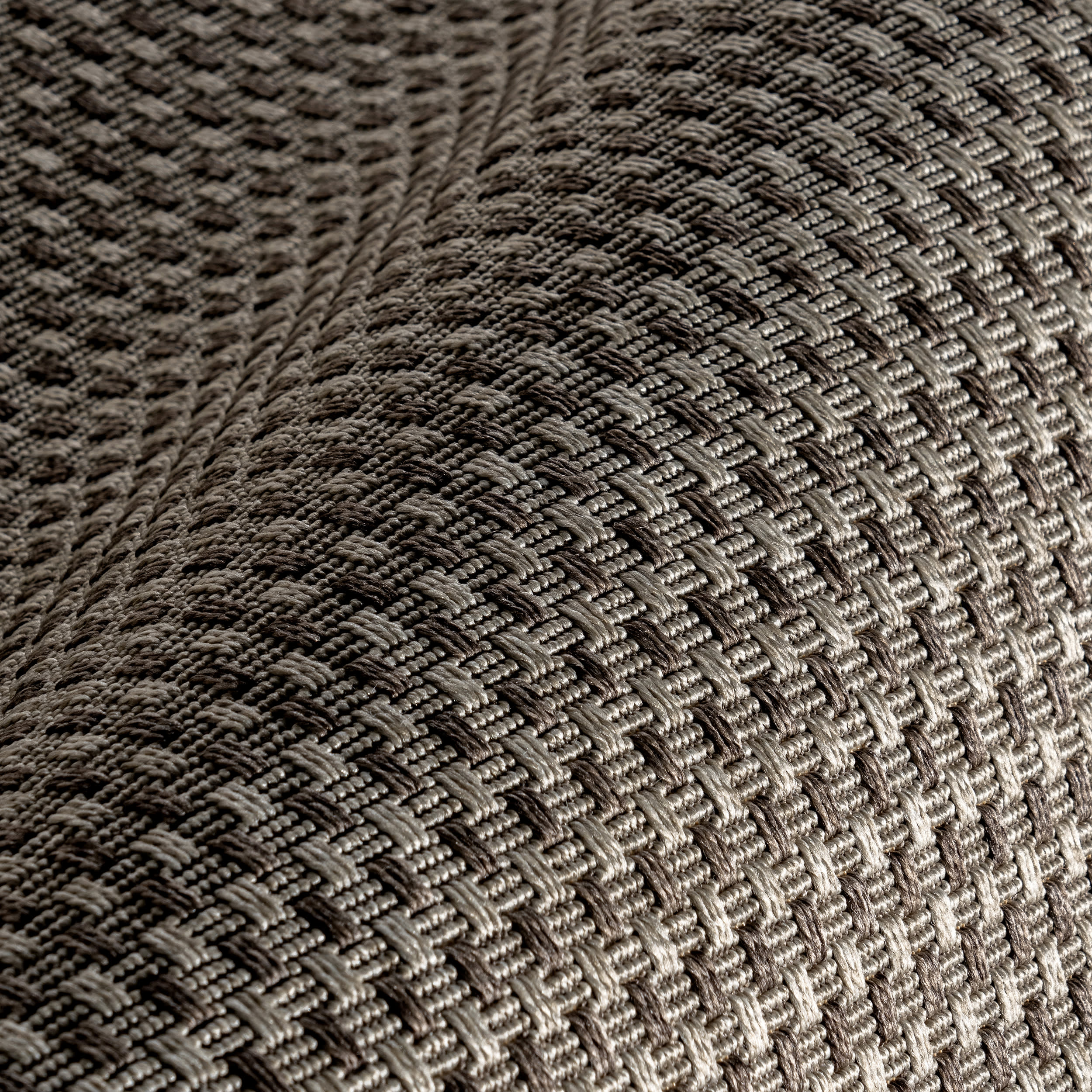 Alayna Textured Geometric Indoor/Outdoor Rug | Light Grey - Image 3