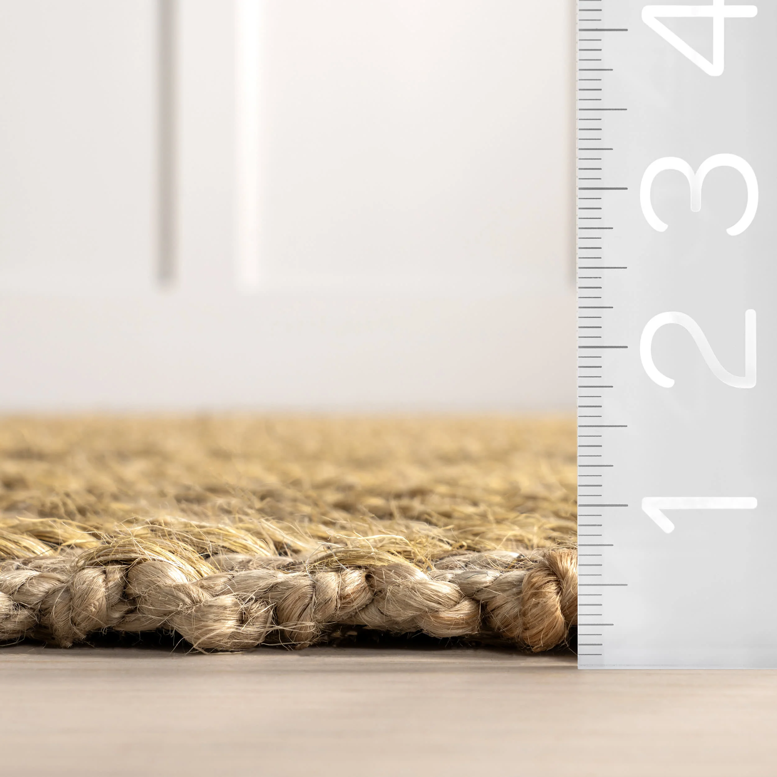 Alberta Tasseled Jute-Blend Rug | Natural - Image 6