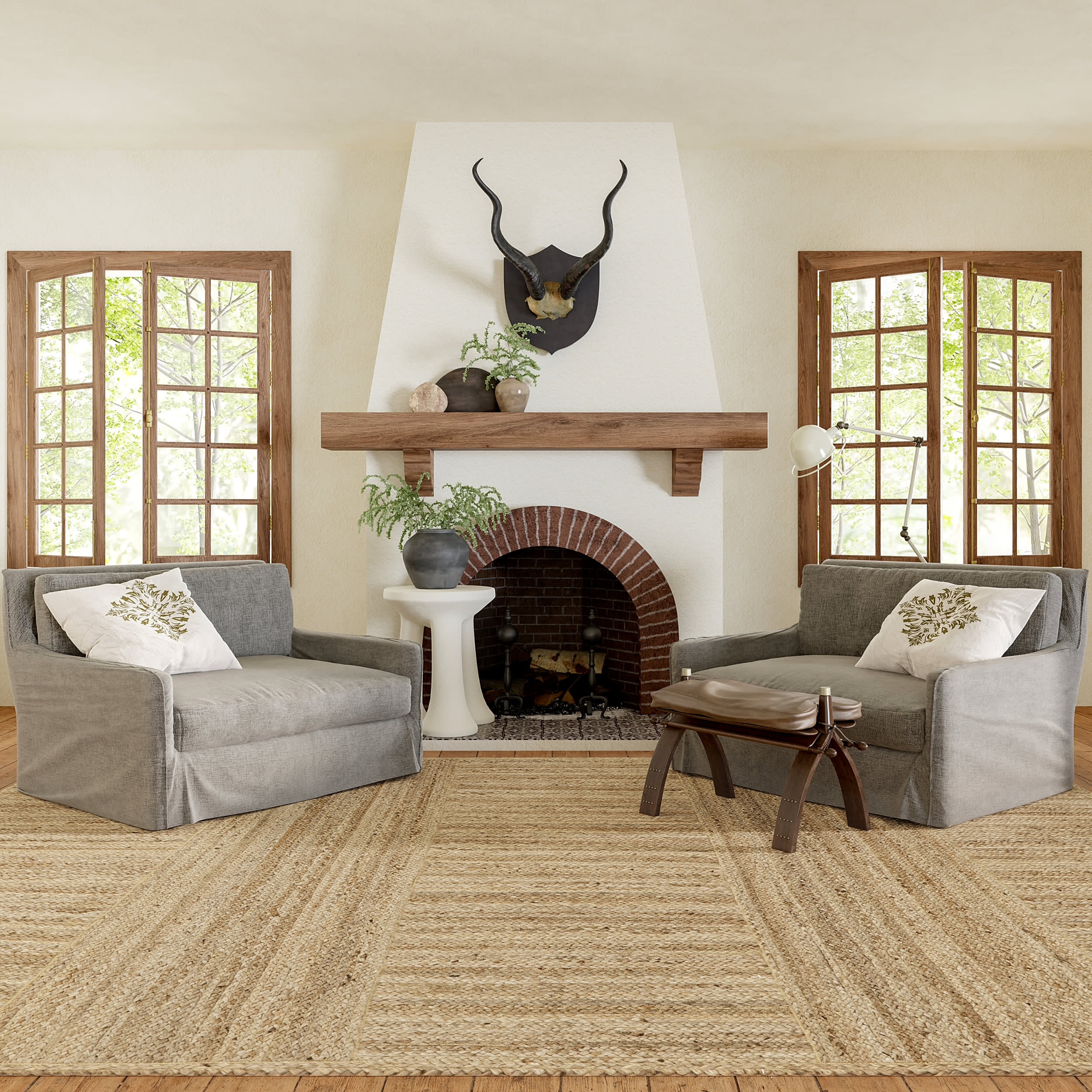 Alder Jute Rug | Natural - Image 6