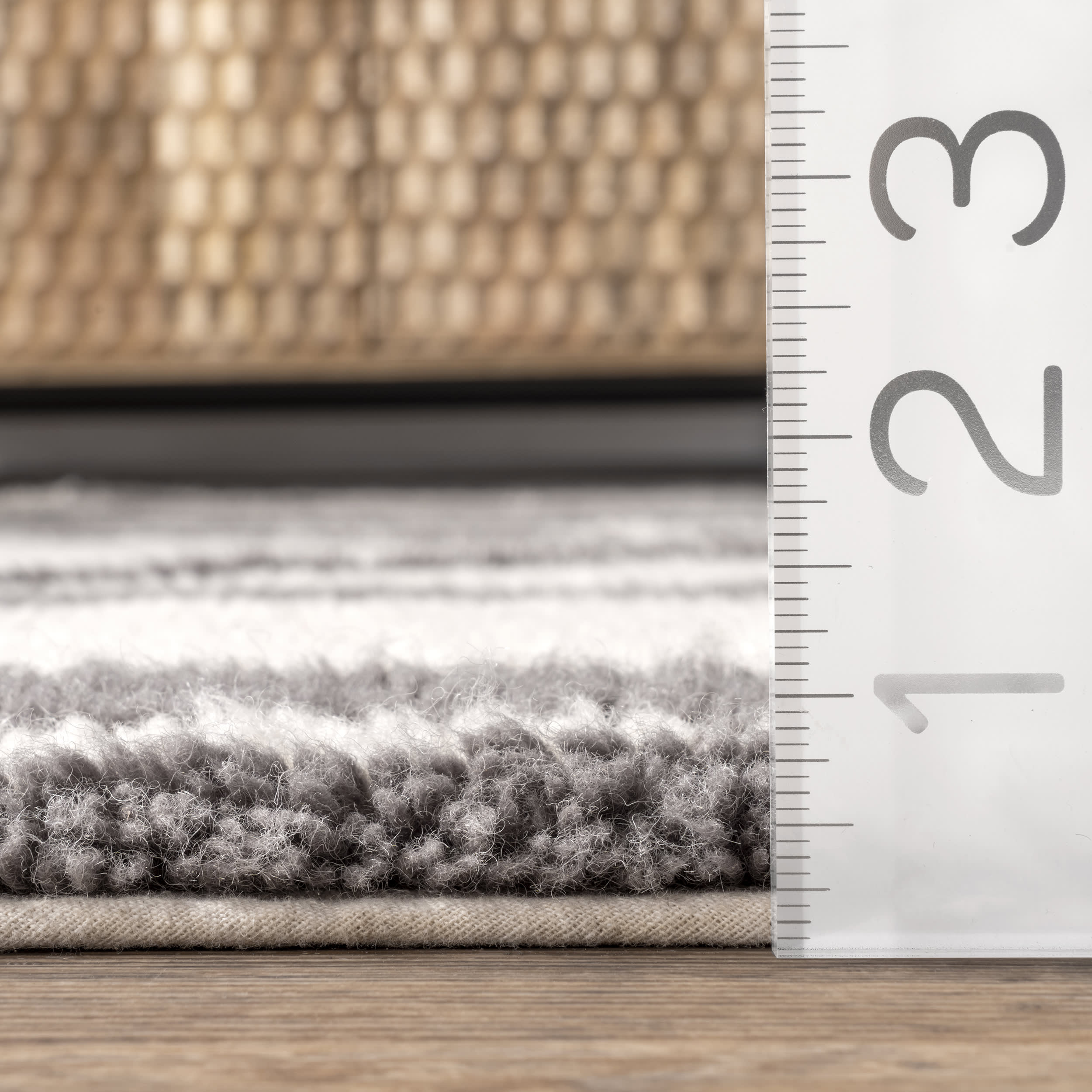 Aleena Wool Diamond Washable Rug | Ivory - Image 5