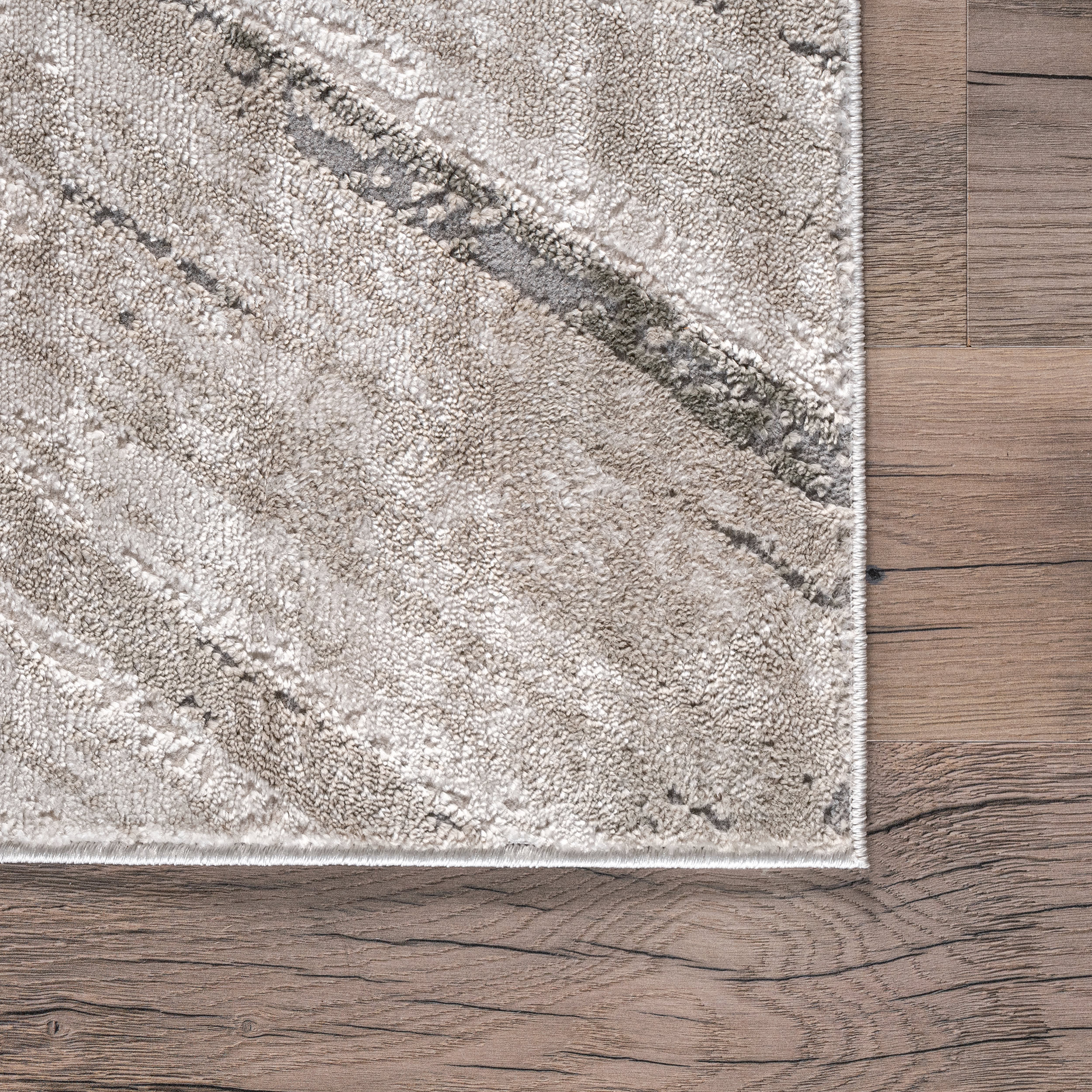 Alessia Splash Abstract Rug | Beige - Image 3