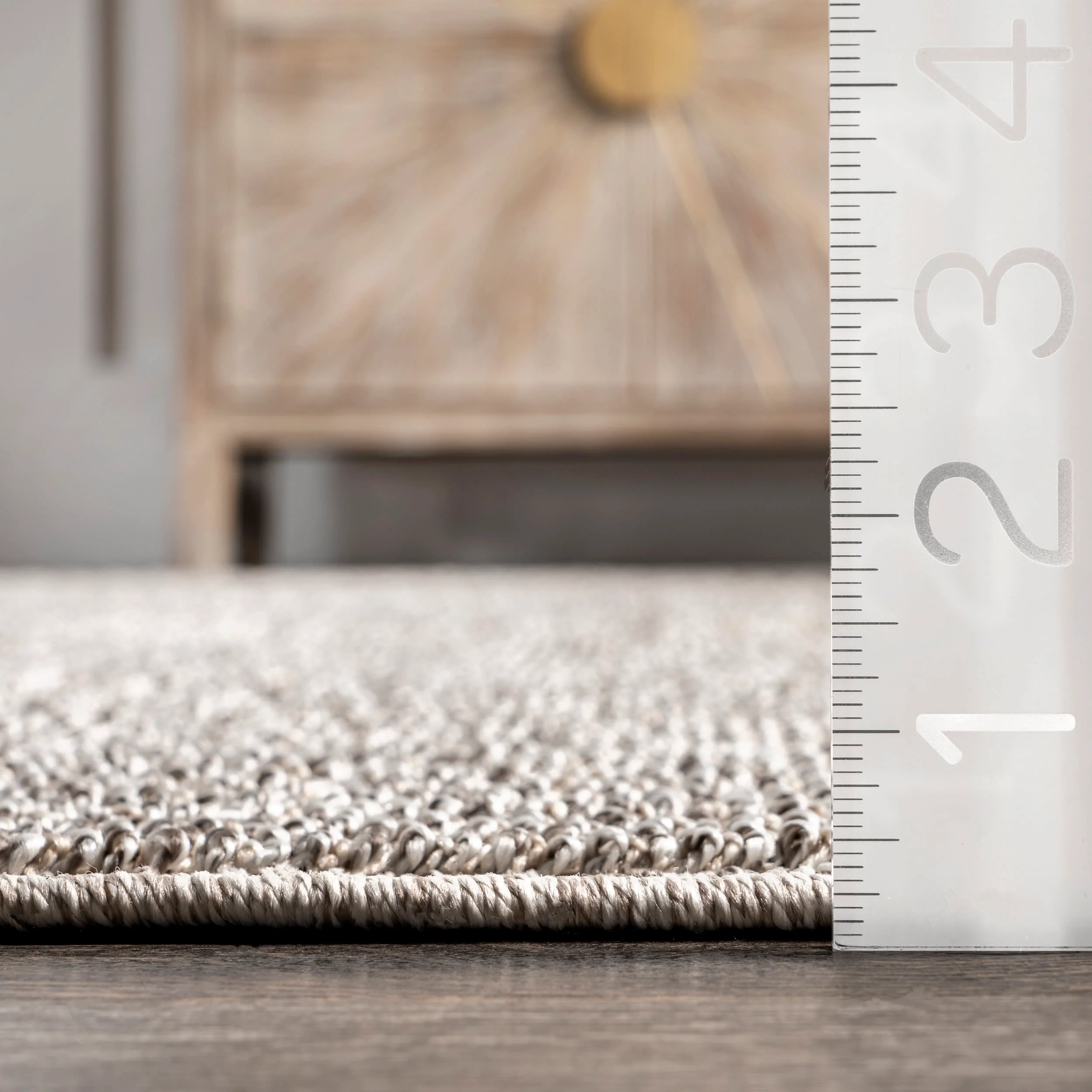 Alexa Trellis Indoor/Outdoor Rug | Beige - Image 4