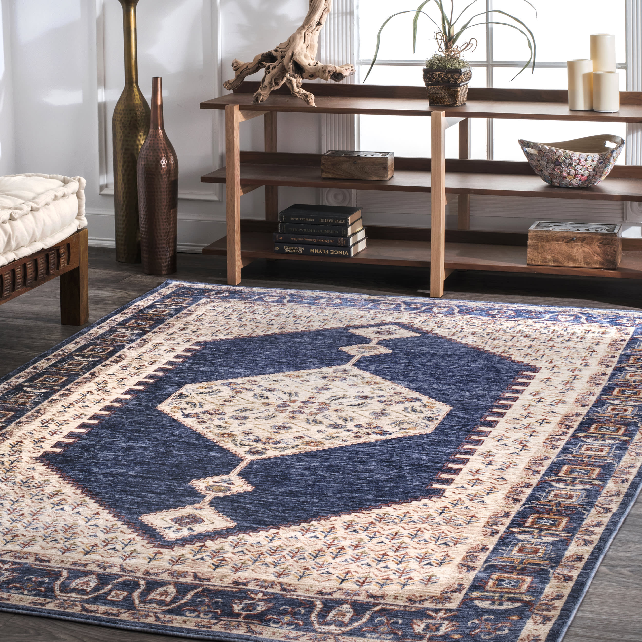 Alexandros Rug | Blue - Image 2