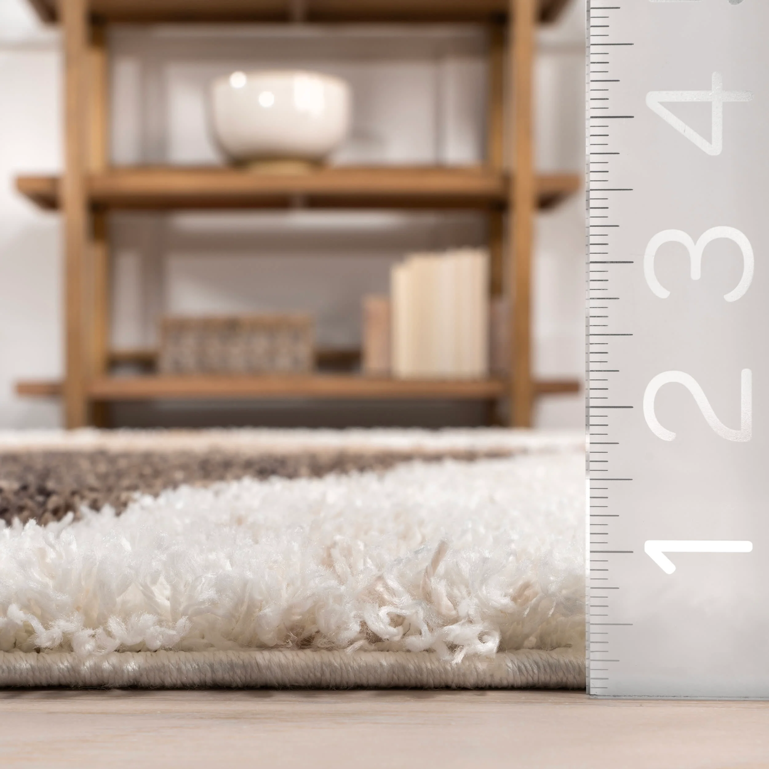 Alexia Diamond Tasseled Rug | Multicolor - Image 5