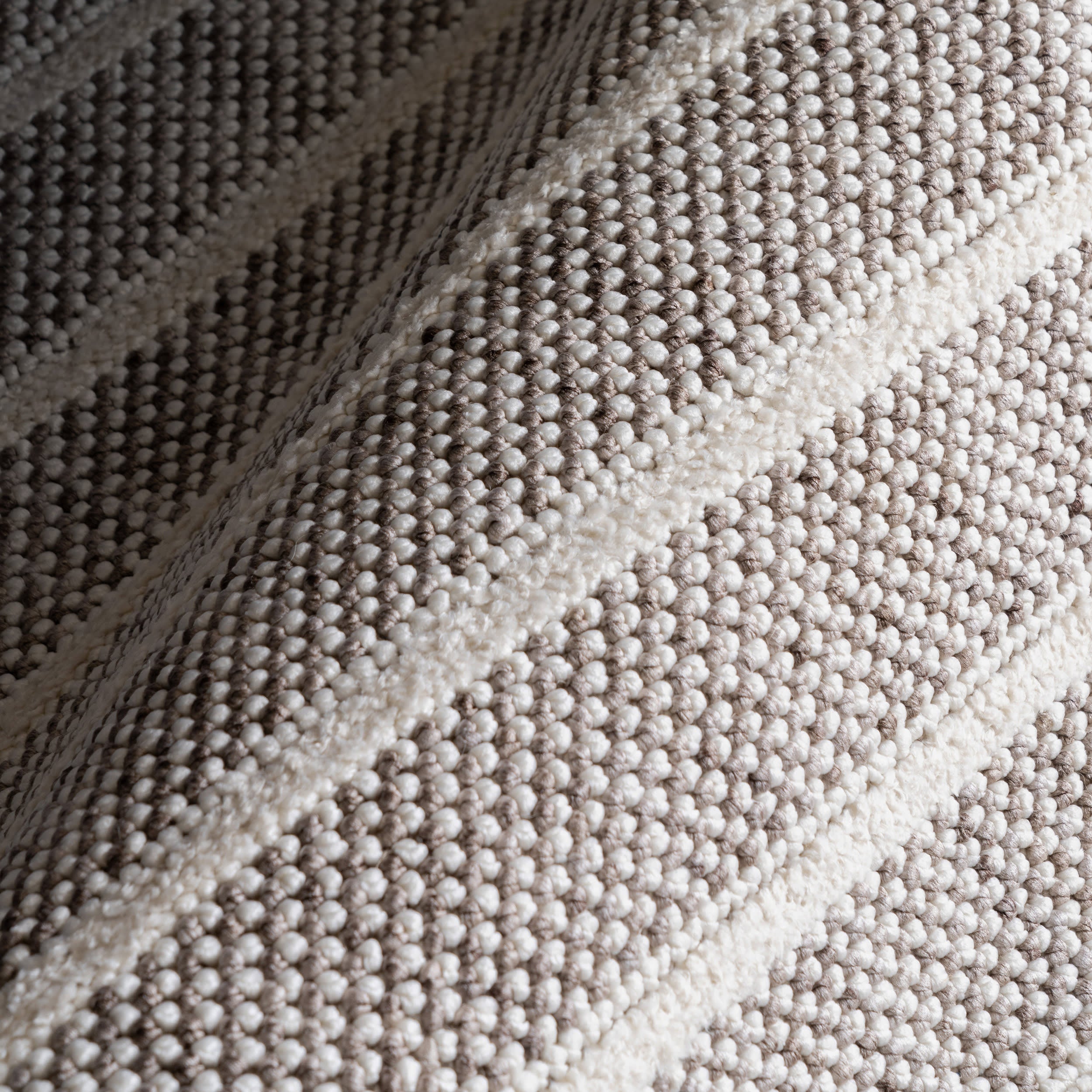 Alison Striped Rug | Ivory - Image 3