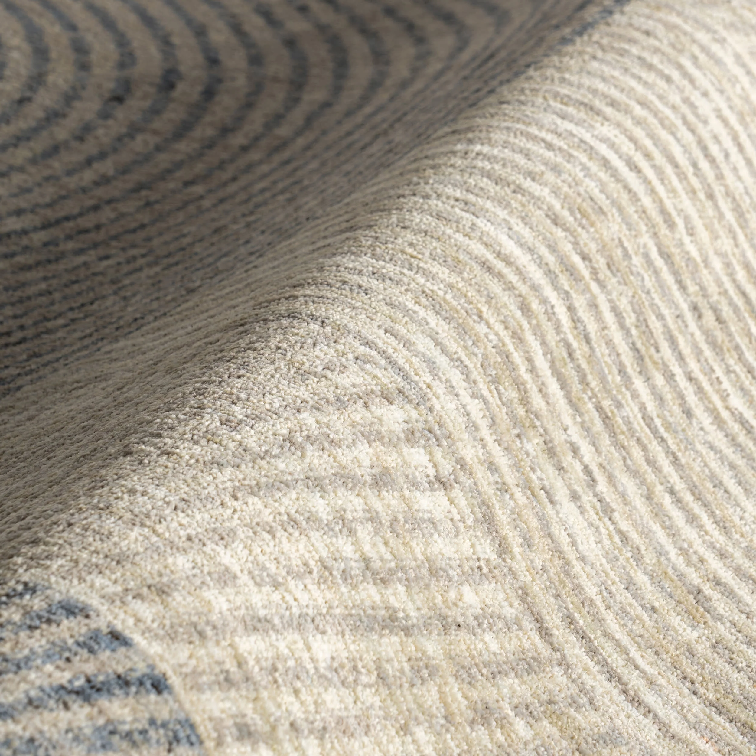 Allyson Modern Geometric Area Rug | Blue - Image 3
