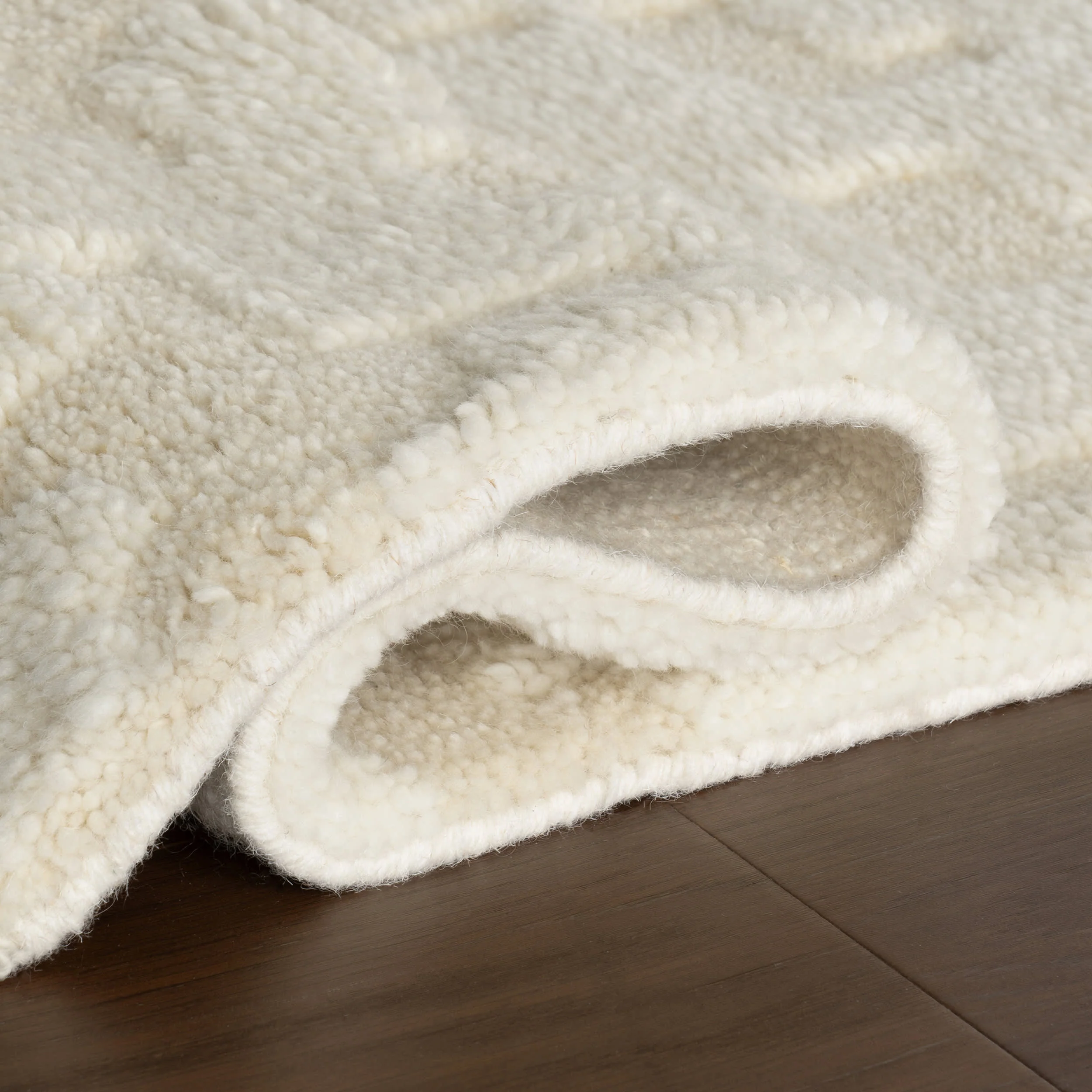 Alora Hand Knotted Wool Rug | Natural - Image 5
