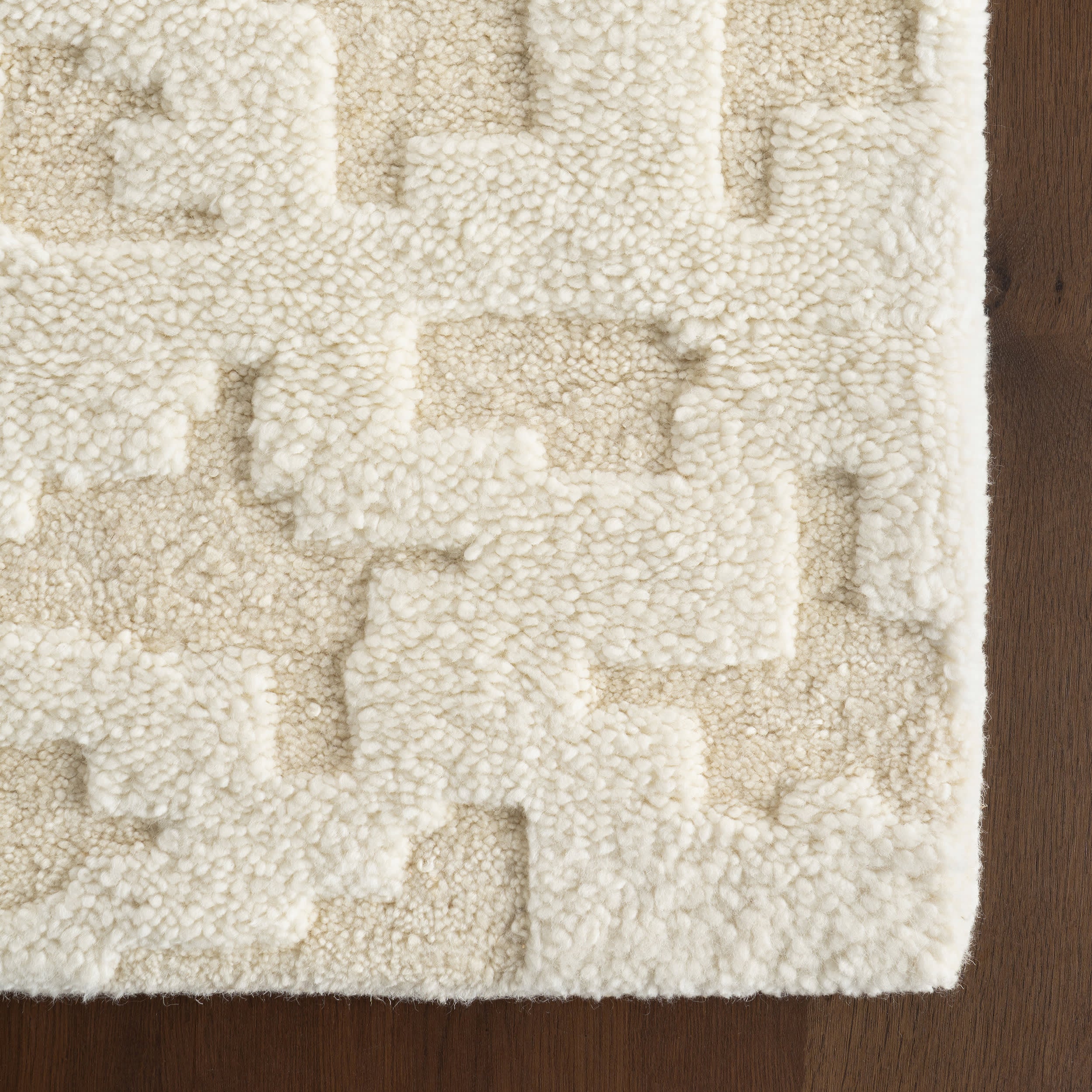 Alora Hand Knotted Wool Rug | Natural - Image 8
