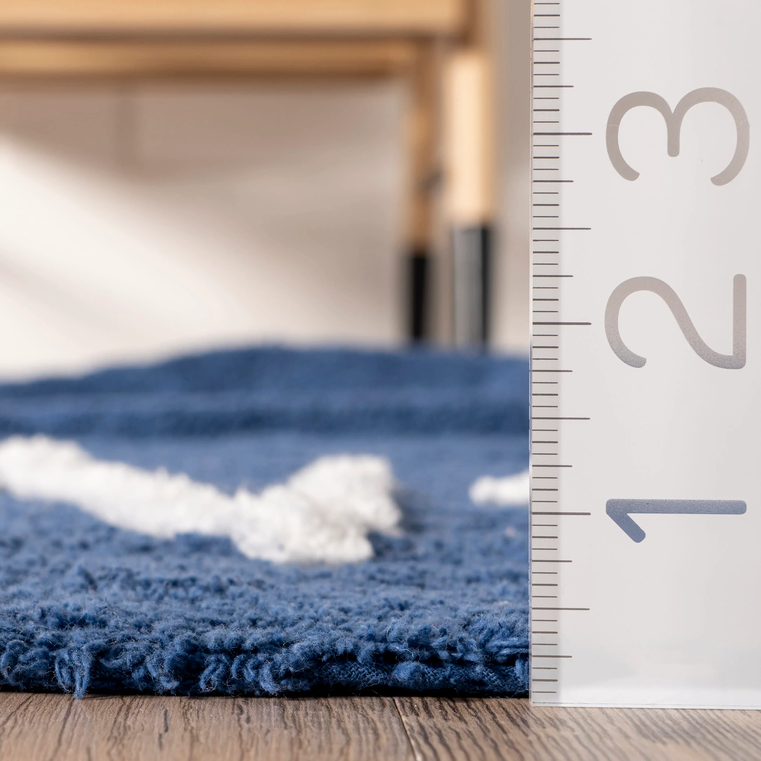 Alphabet Nursery Washable Rug | Navy - Image 5
