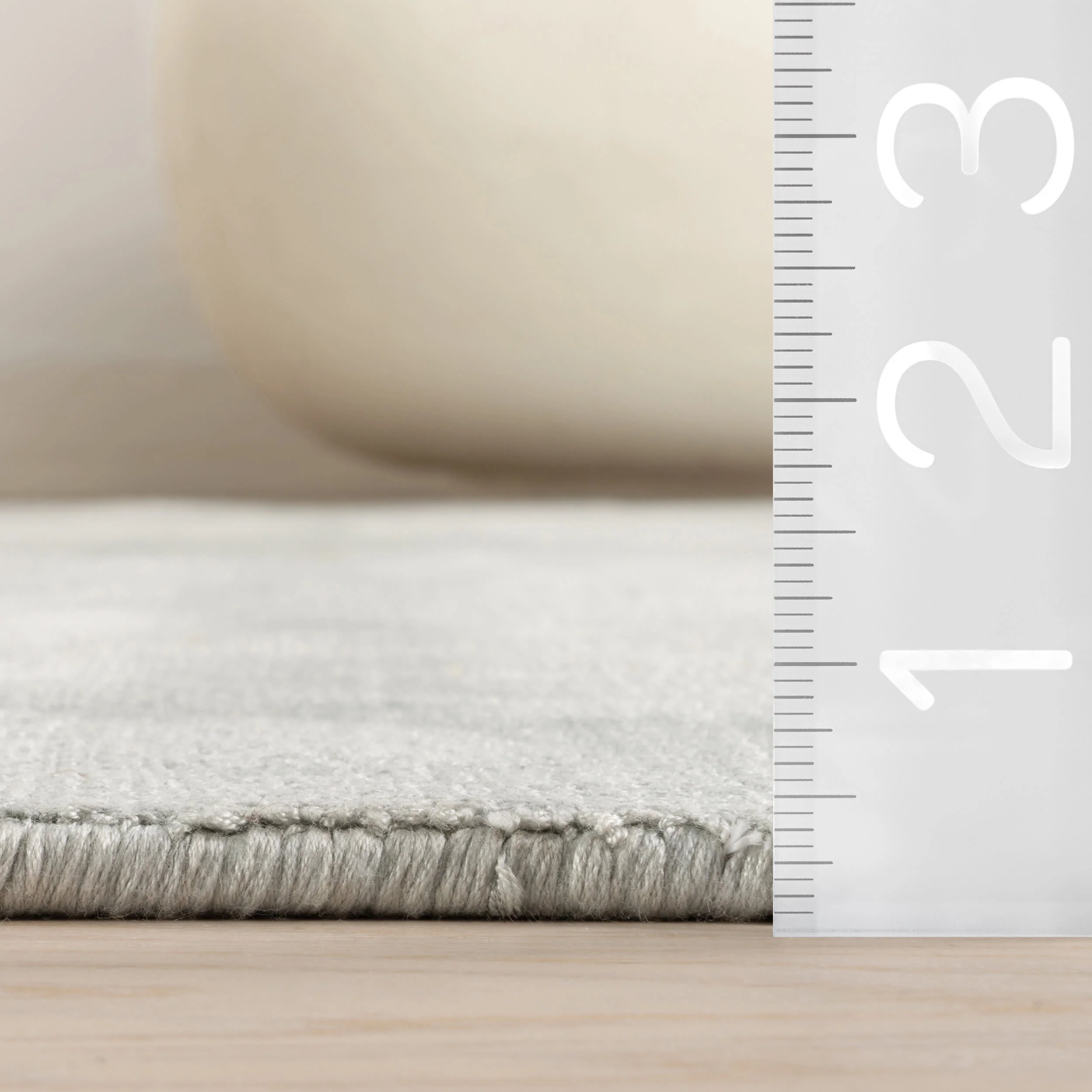 Alva Hand Loom Knotted Viscose Rug | Sky - Image 7