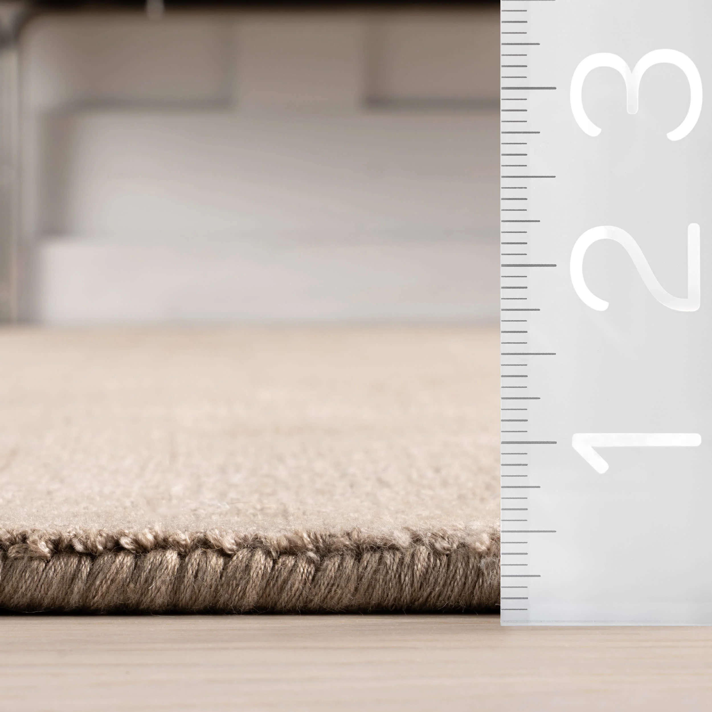Alva Hand Loom Knotted Viscose Rug | Taupe - Image 7