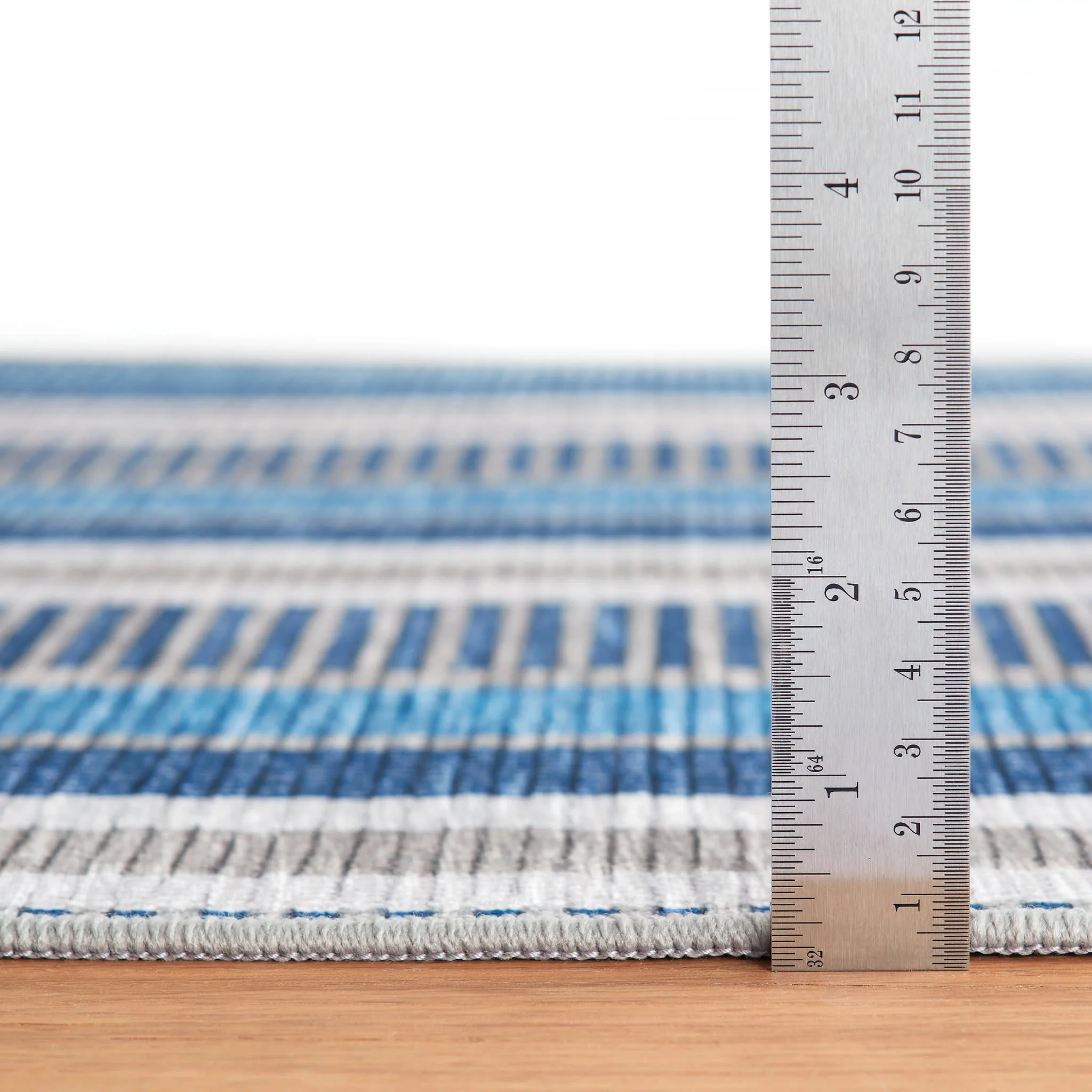 Always Greener Machine Washable Rug | Blue/Grey - Image 4