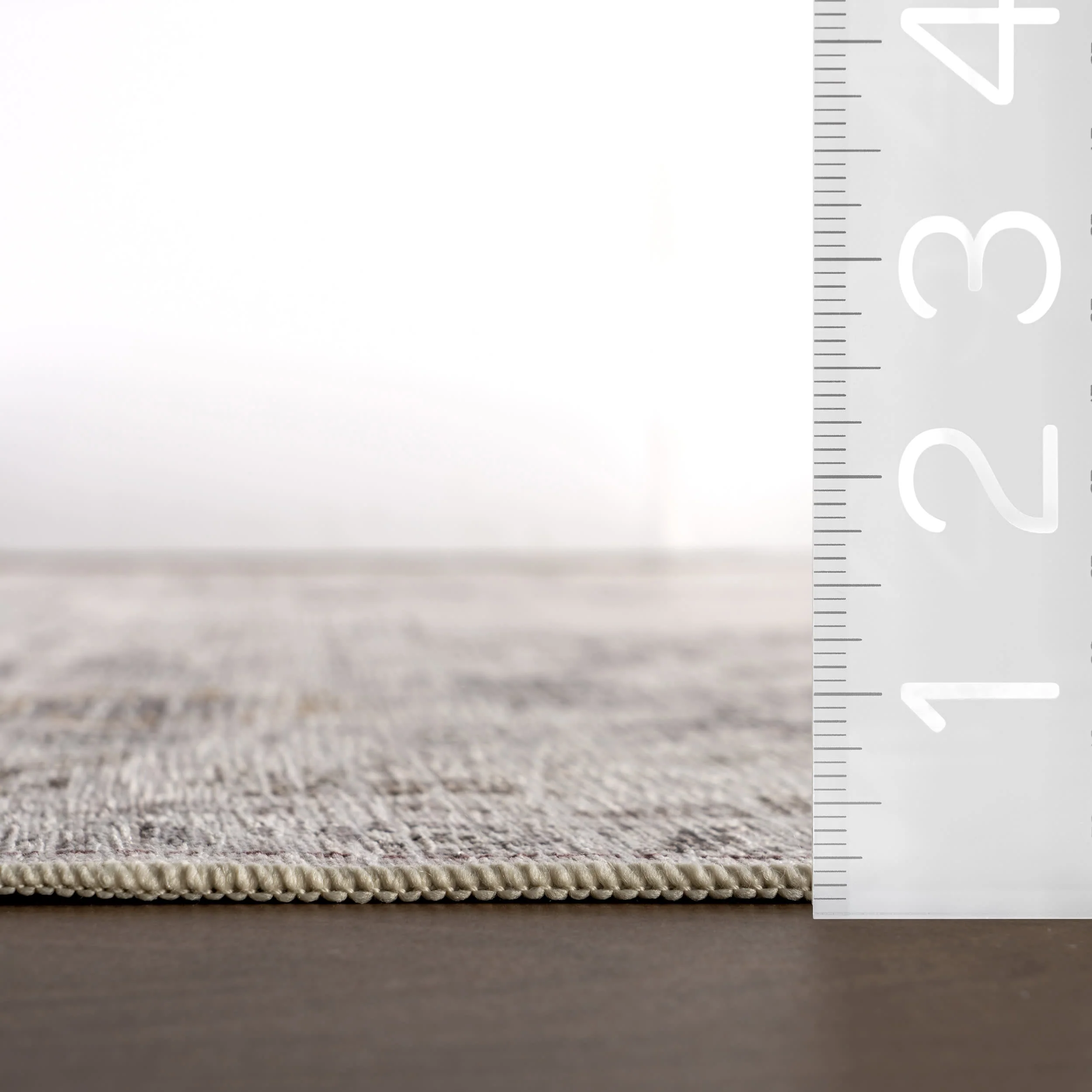Amalea Medallion Spill Proof Washable Rug | Beige - Image 6