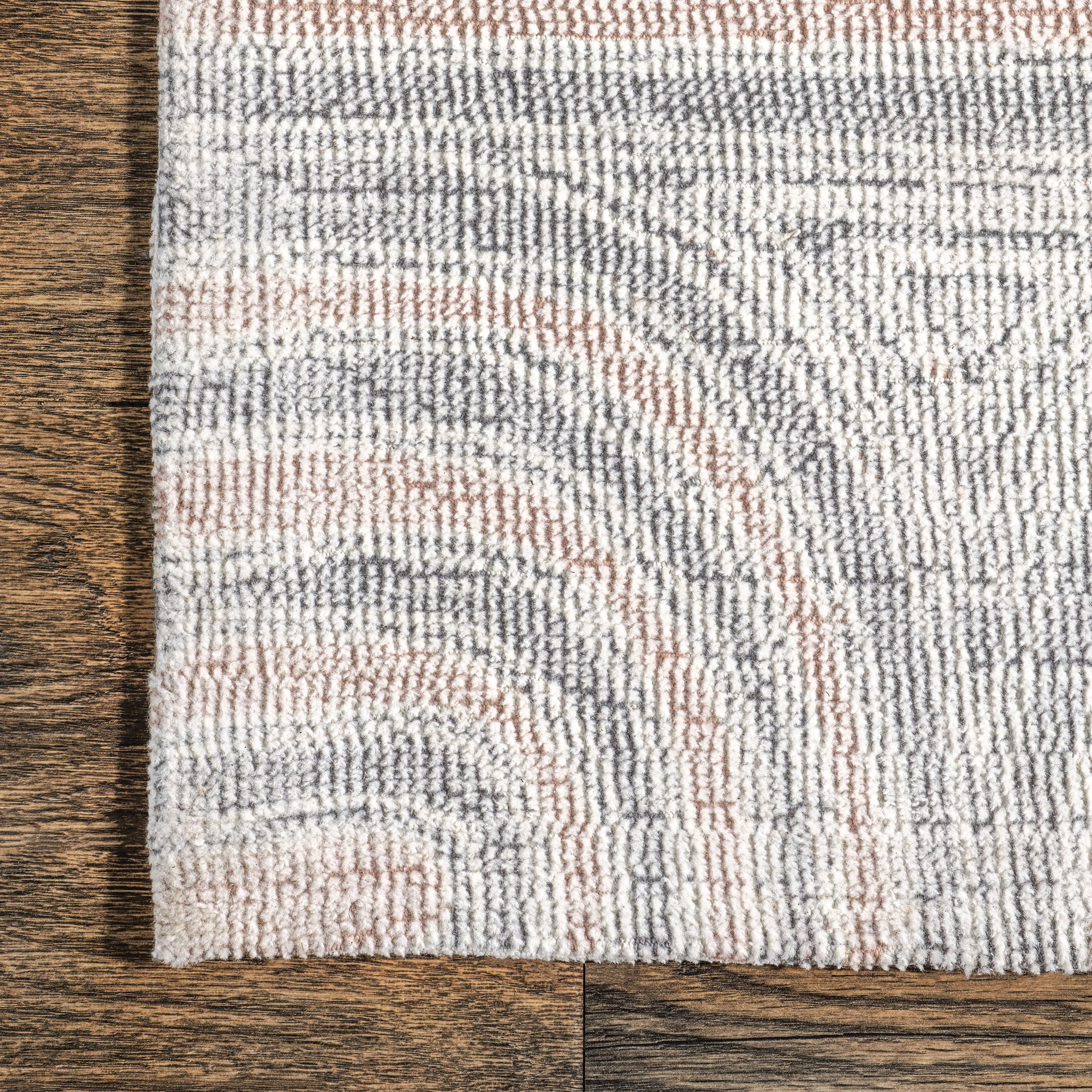 Amalie Tufted Retro Rug | Grey - Image 3