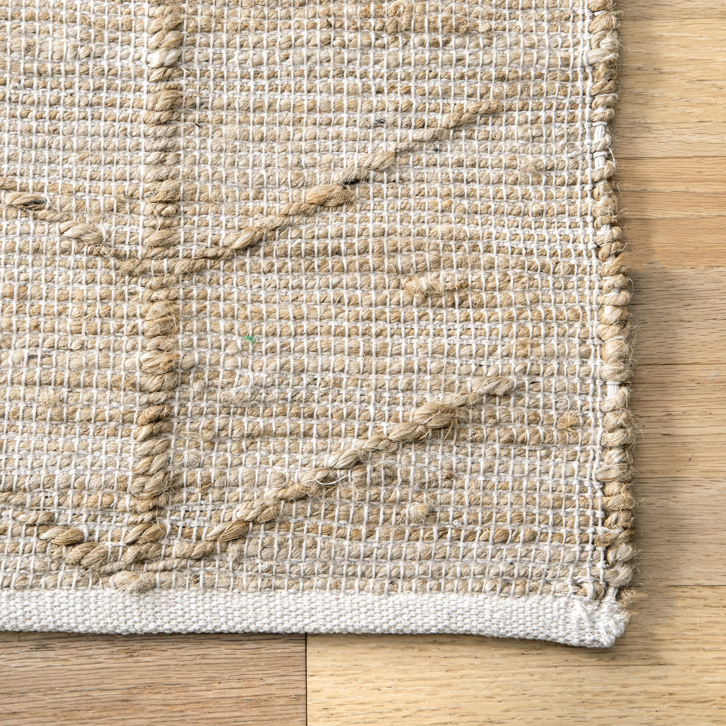 Amaranth Jute Rug | Natural - Image 3