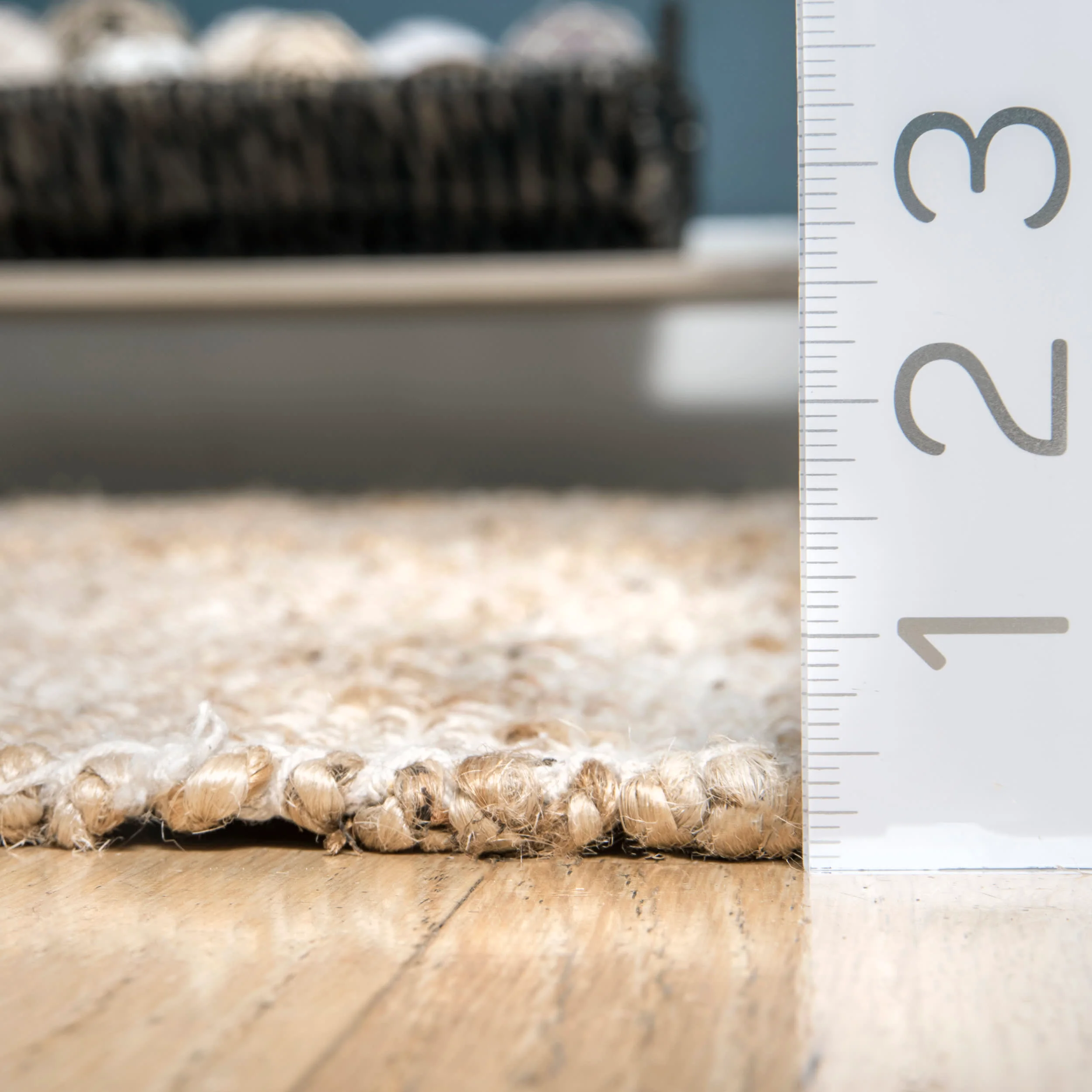 Amaranth Jute Rug | Natural - Image 4