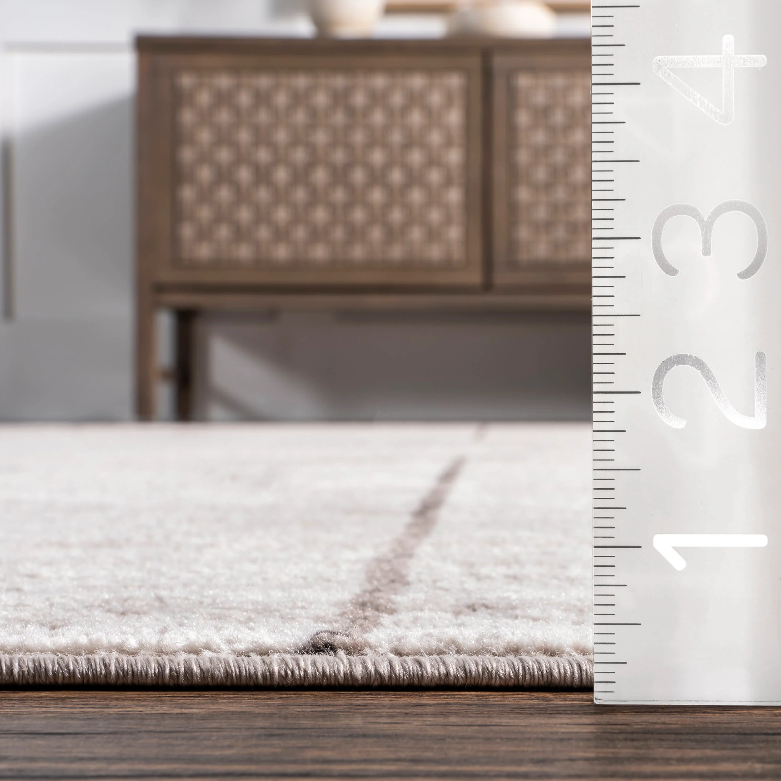 Amaris Contemporary Rug | Beige - Image 5