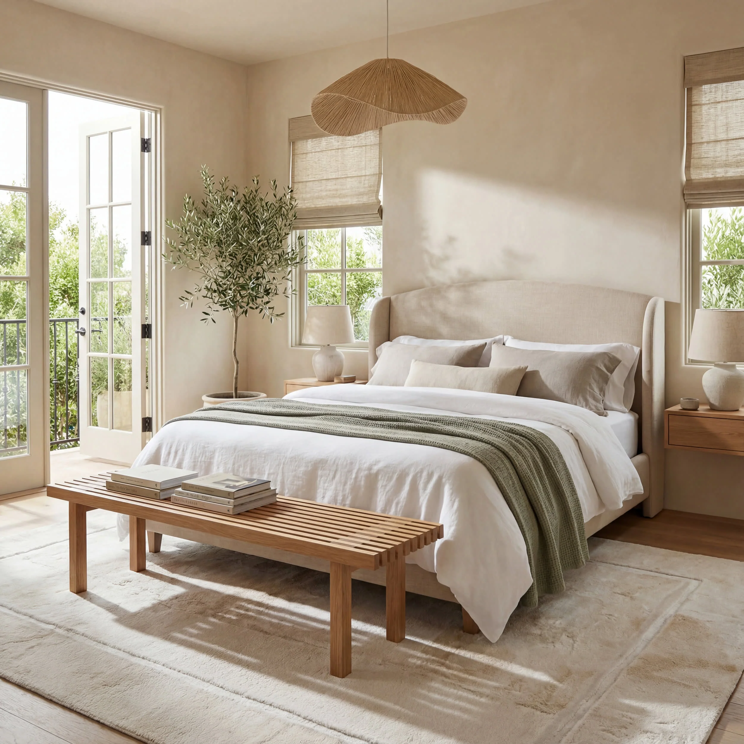 Amberly Solid Cloud Washable Rug | Off White - Image 10